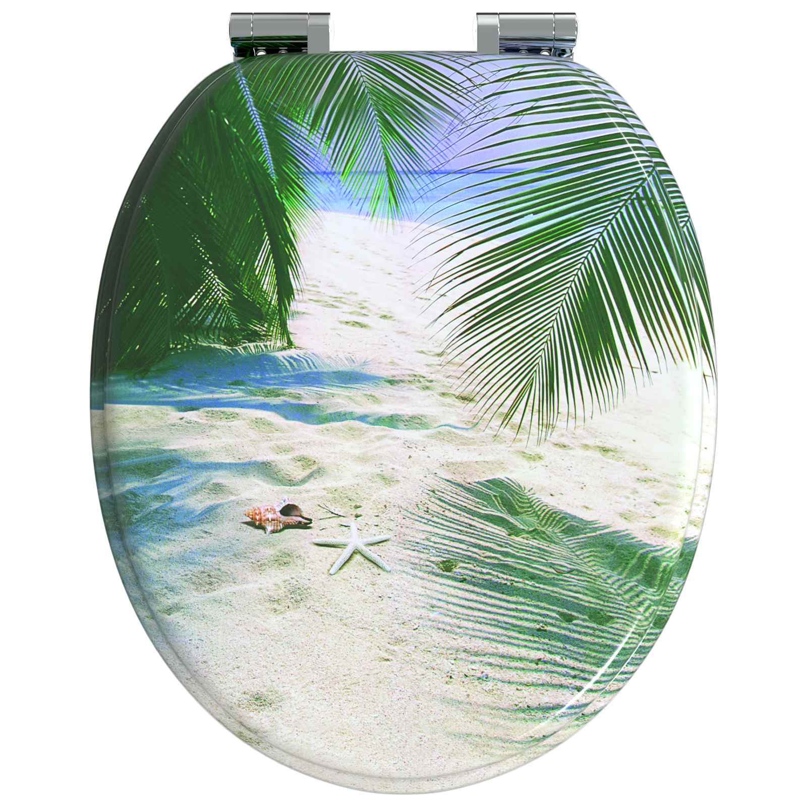 vidaXL Deska toaletowa z samoodblokowaniem 2 pcs Zielony 44 x 38 cm