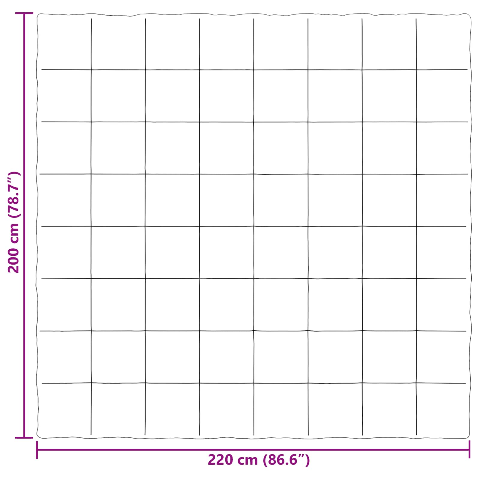vidaXL Kołdra na cały rok Jasnoszary 200 x 220 cm Mikrofibra