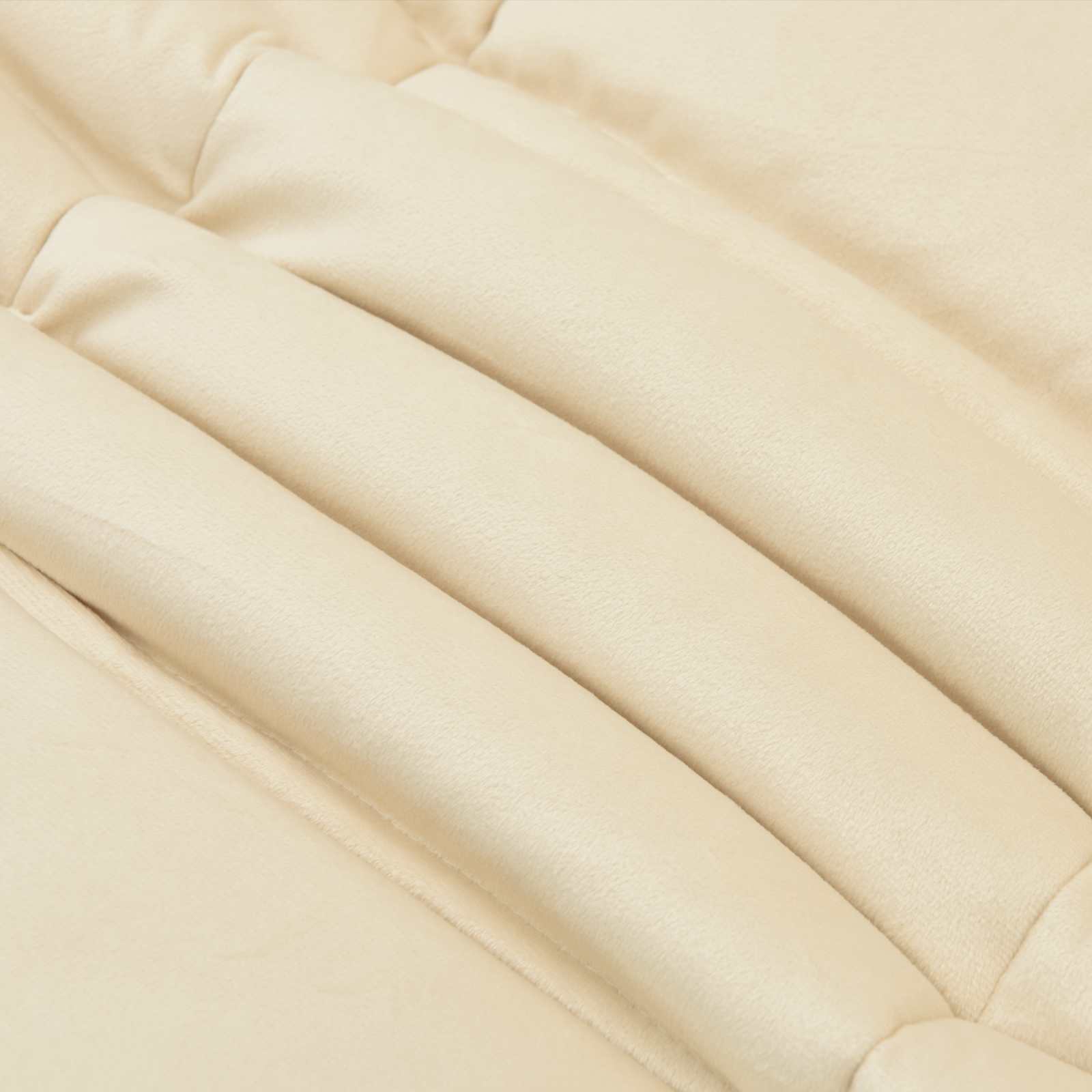 vidaXL Zimowa Kołdra Kwiłtowany Kremowy 140 x 220 cm Mikrofibra
