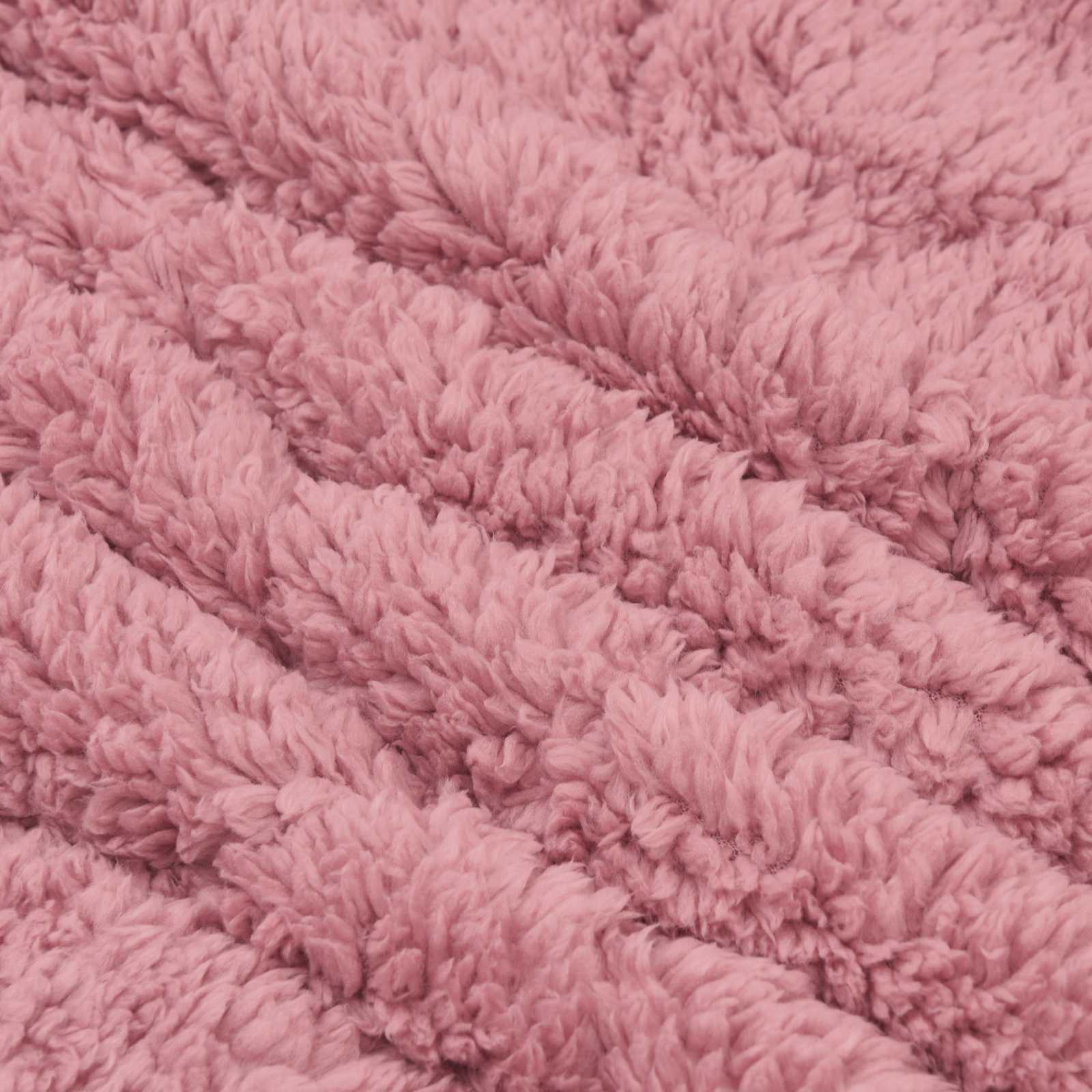 vidaXL Zimowa Kołdra Różowy 140 x 220 cm Mikrofibra i Fleece Teddy