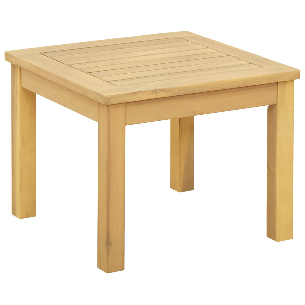 vidaXL Stolik kawowy Jasna akacja 45 x 45 x 36 cm Lite Drewno Akacji