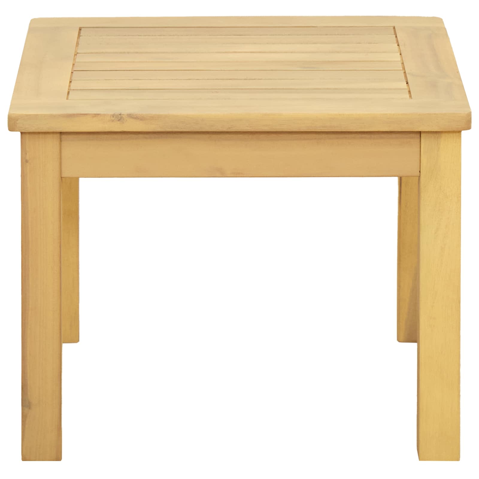 vidaXL Stolik kawowy Jasna akacja 45 x 45 x 36 cm Lite Drewno Akacji
