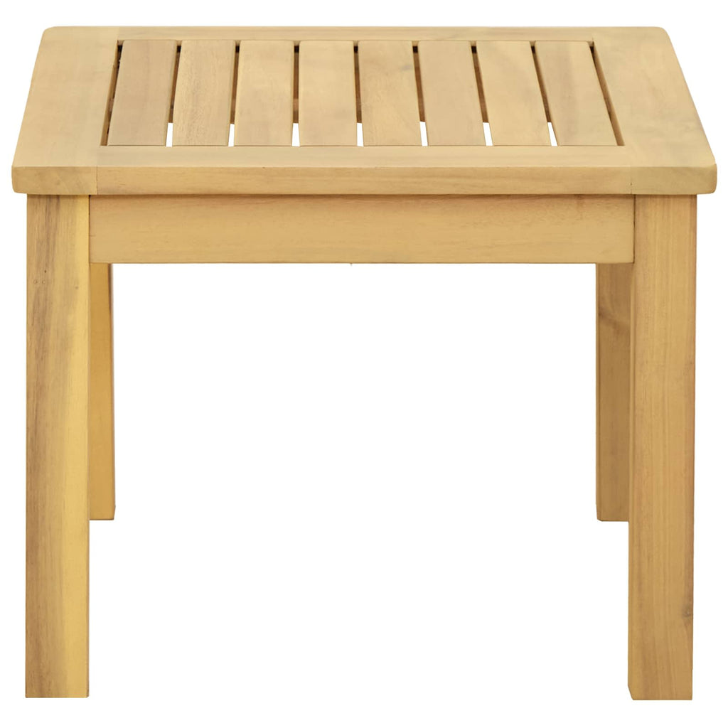 vidaXL Stolik kawowy Jasna akacja 45 x 45 x 36 cm Lite Drewno Akacji