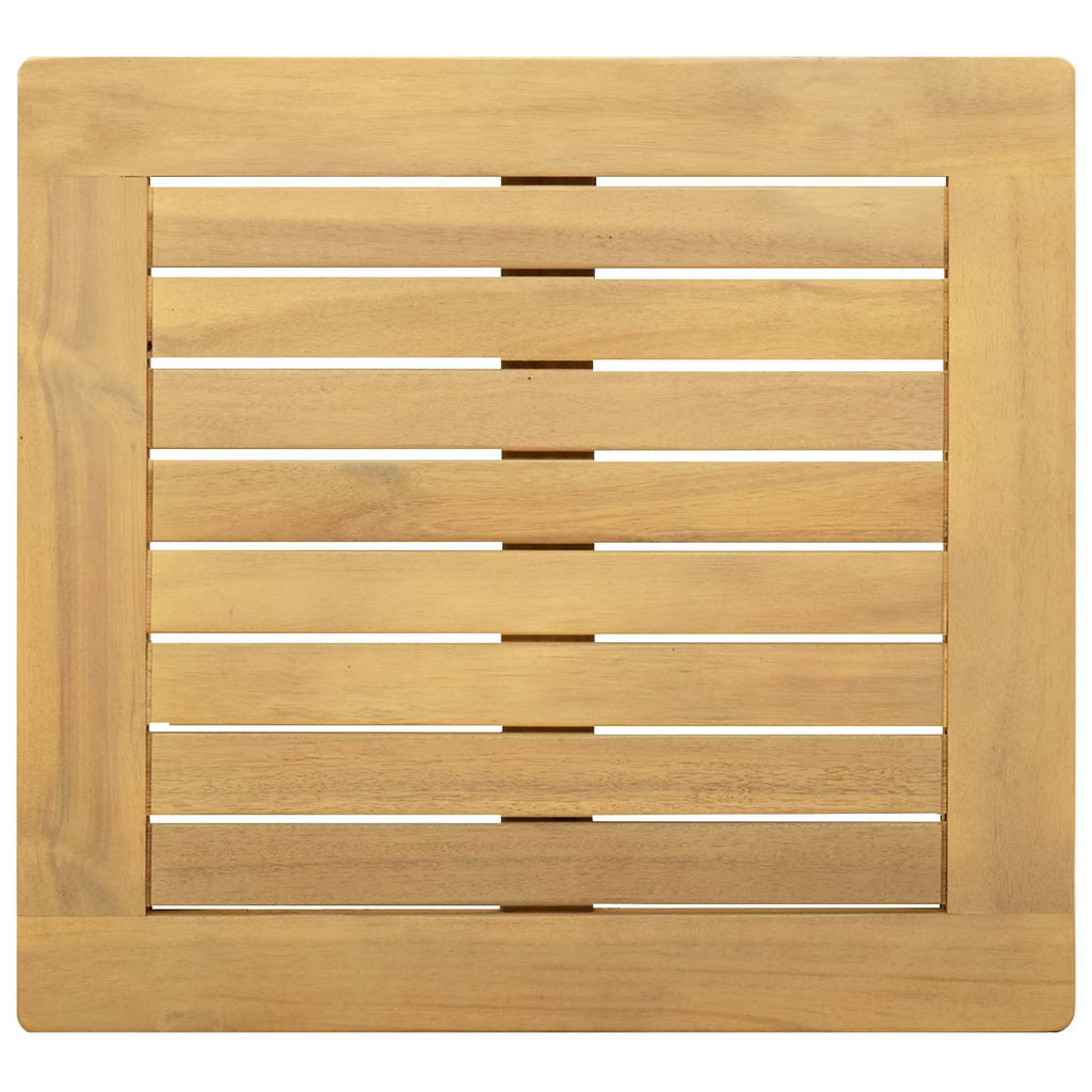 vidaXL Stolik kawowy Jasna akacja 45 x 45 x 36 cm Lite Drewno Akacji