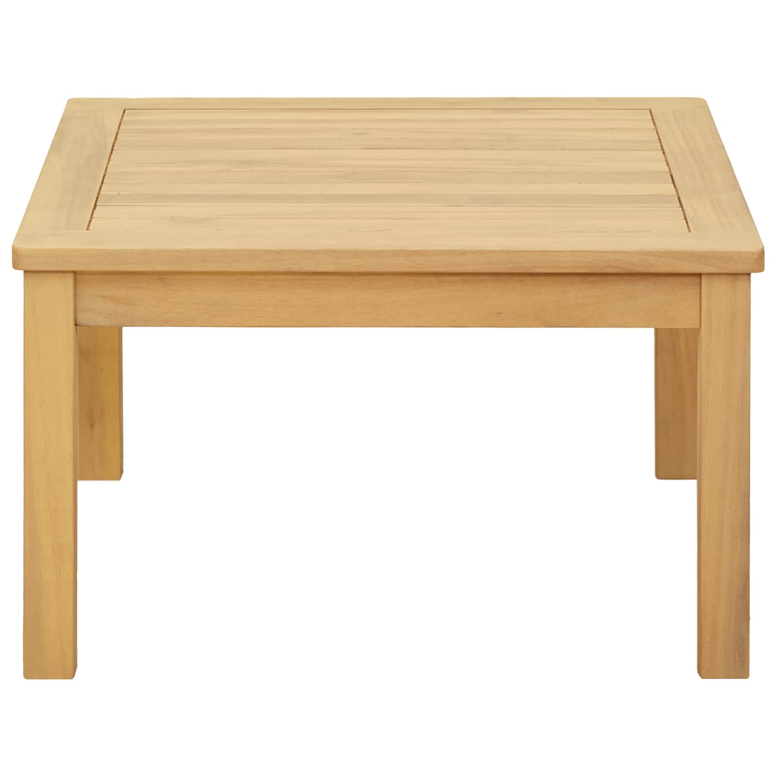 vidaXL Stolik kawowy Jasna akacja 60 x 60 x 36 cm Lite Drewno Akacji