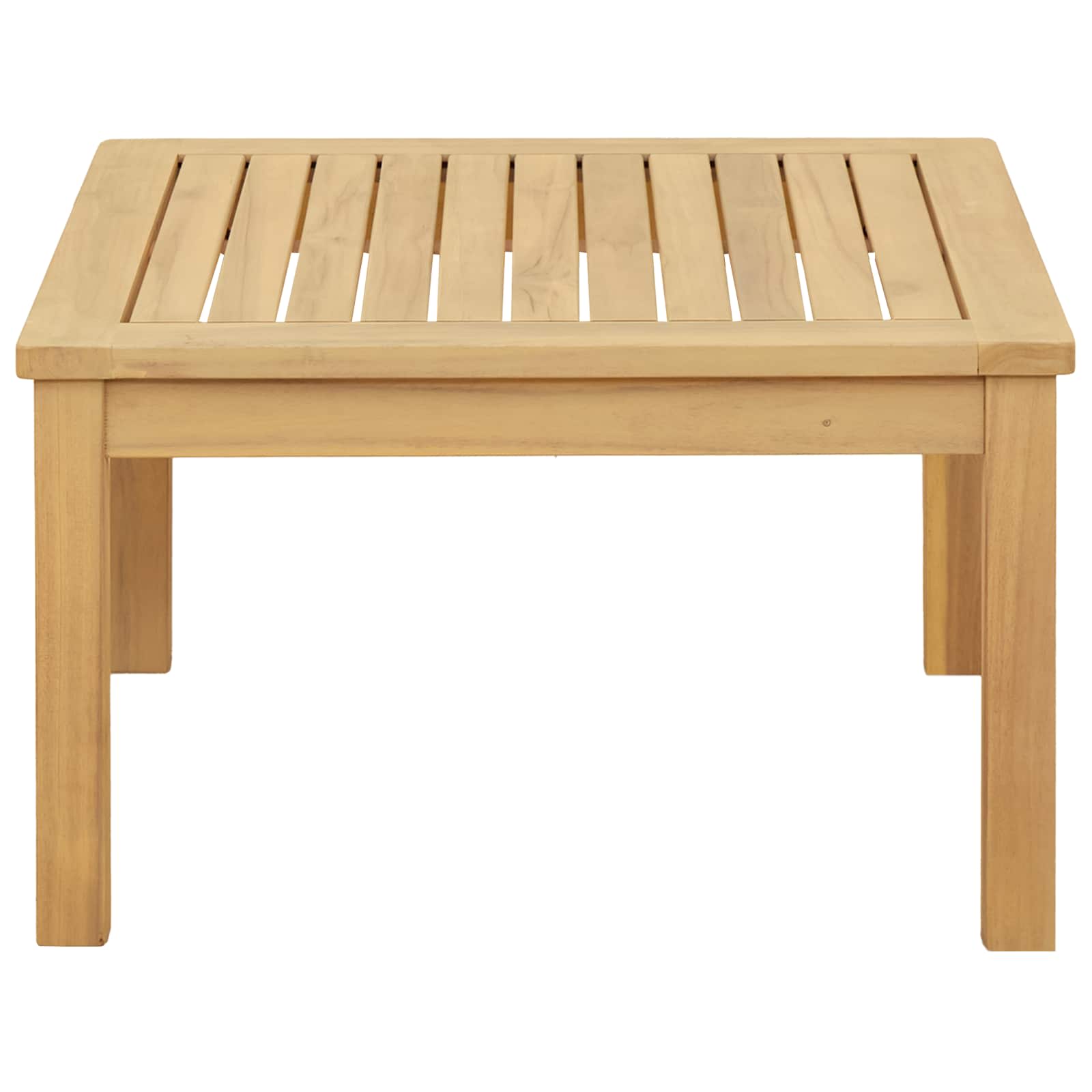 vidaXL Stolik kawowy Jasna akacja 60 x 60 x 36 cm Lite Drewno Akacji