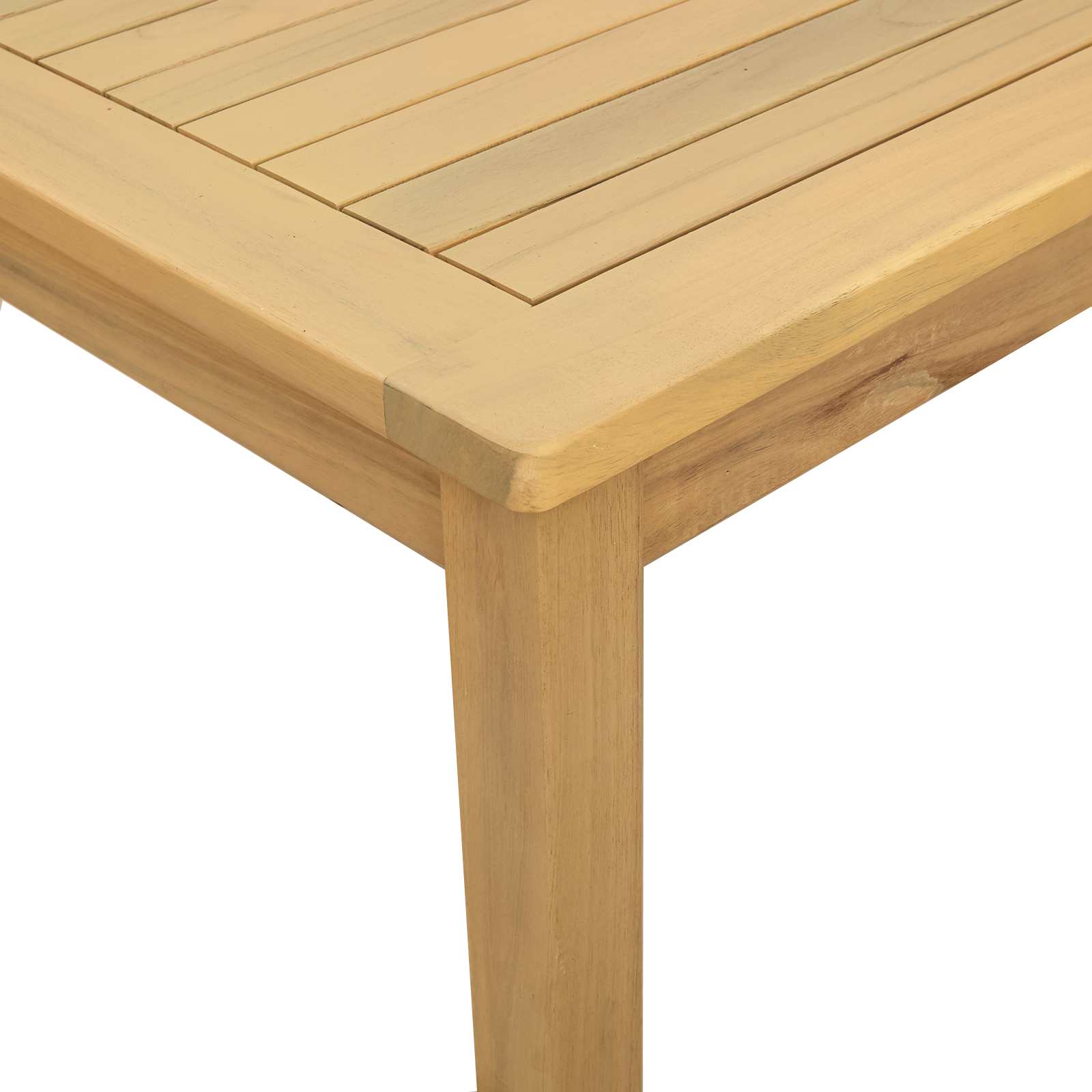 vidaXL Stolik kawowy Jasna akacja 85 x 85 x 45 cm Lite Drewno Akacji
