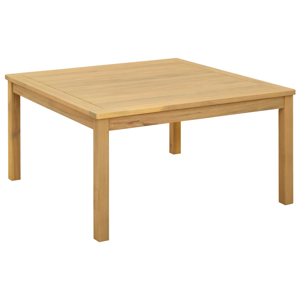 vidaXL Stolik kawowy Jasna akacja 85 x 85 x 45 cm Lite Drewno Akacji