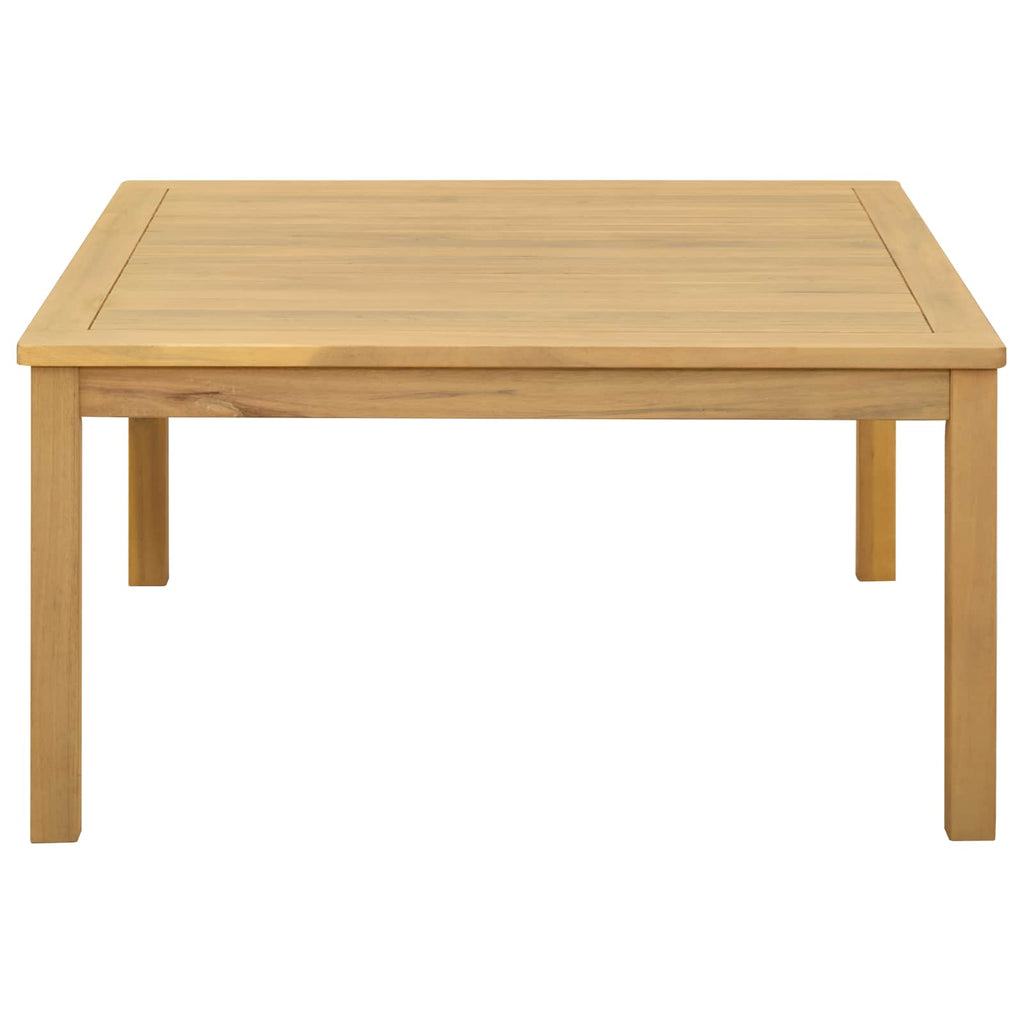 vidaXL Stolik kawowy Jasna akacja 85 x 85 x 45 cm Lite Drewno Akacji