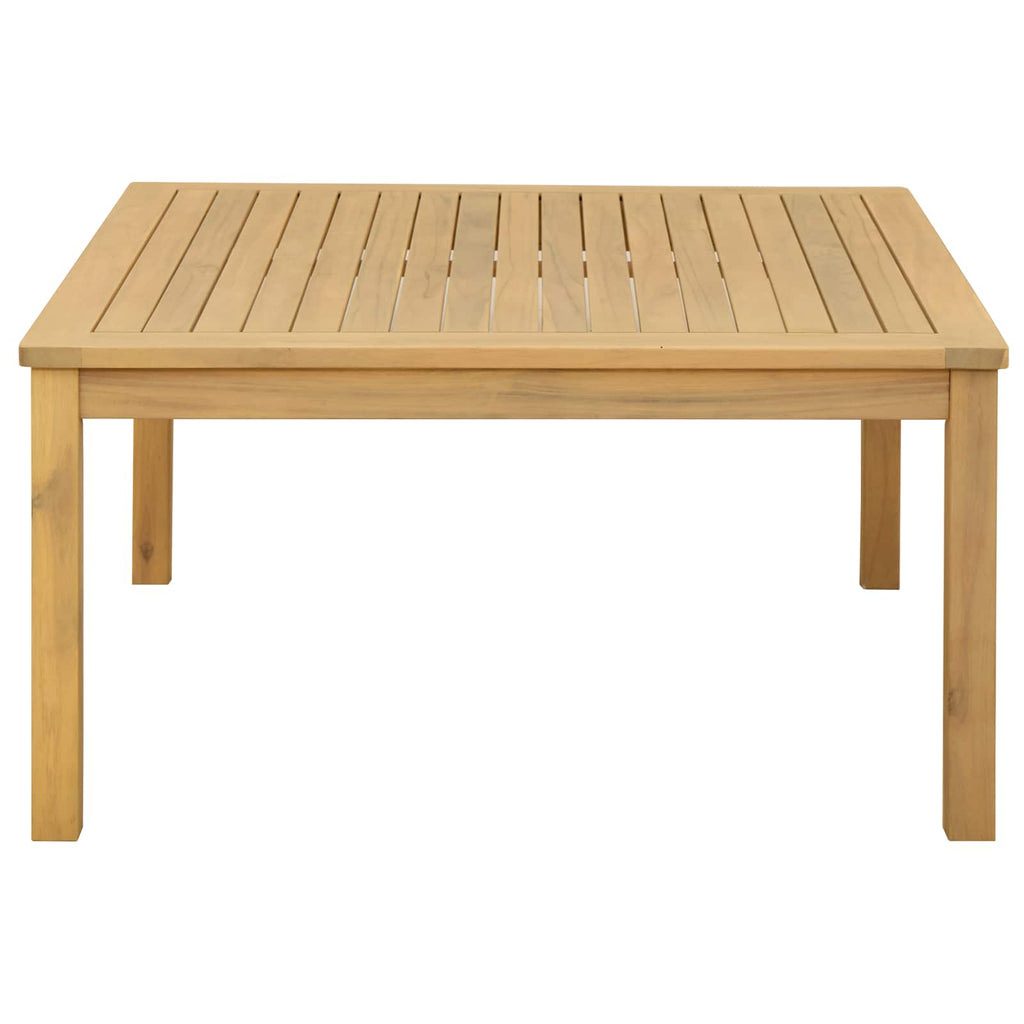 vidaXL Stolik kawowy Jasna akacja 85 x 85 x 45 cm Lite Drewno Akacji