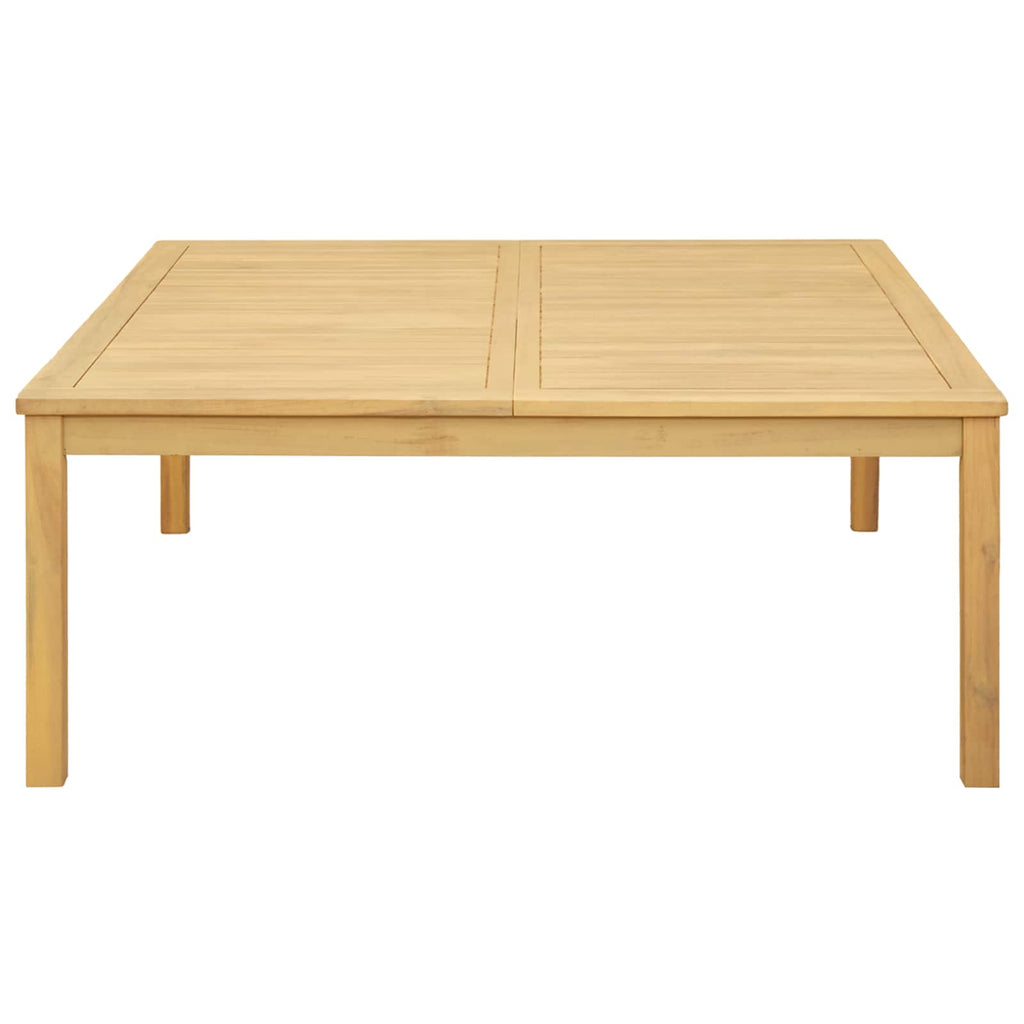vidaXL Stolik kawowy Jasna akacja 110 x 110 x 45 cm Lite Drewno Akacji