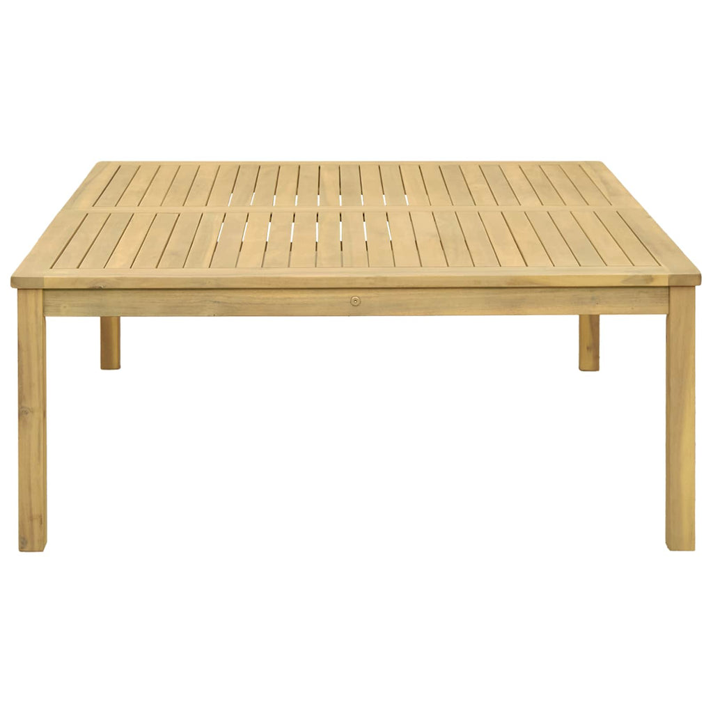 vidaXL Stolik kawowy Jasna akacja 110 x 110 x 45 cm Lite Drewno Akacji