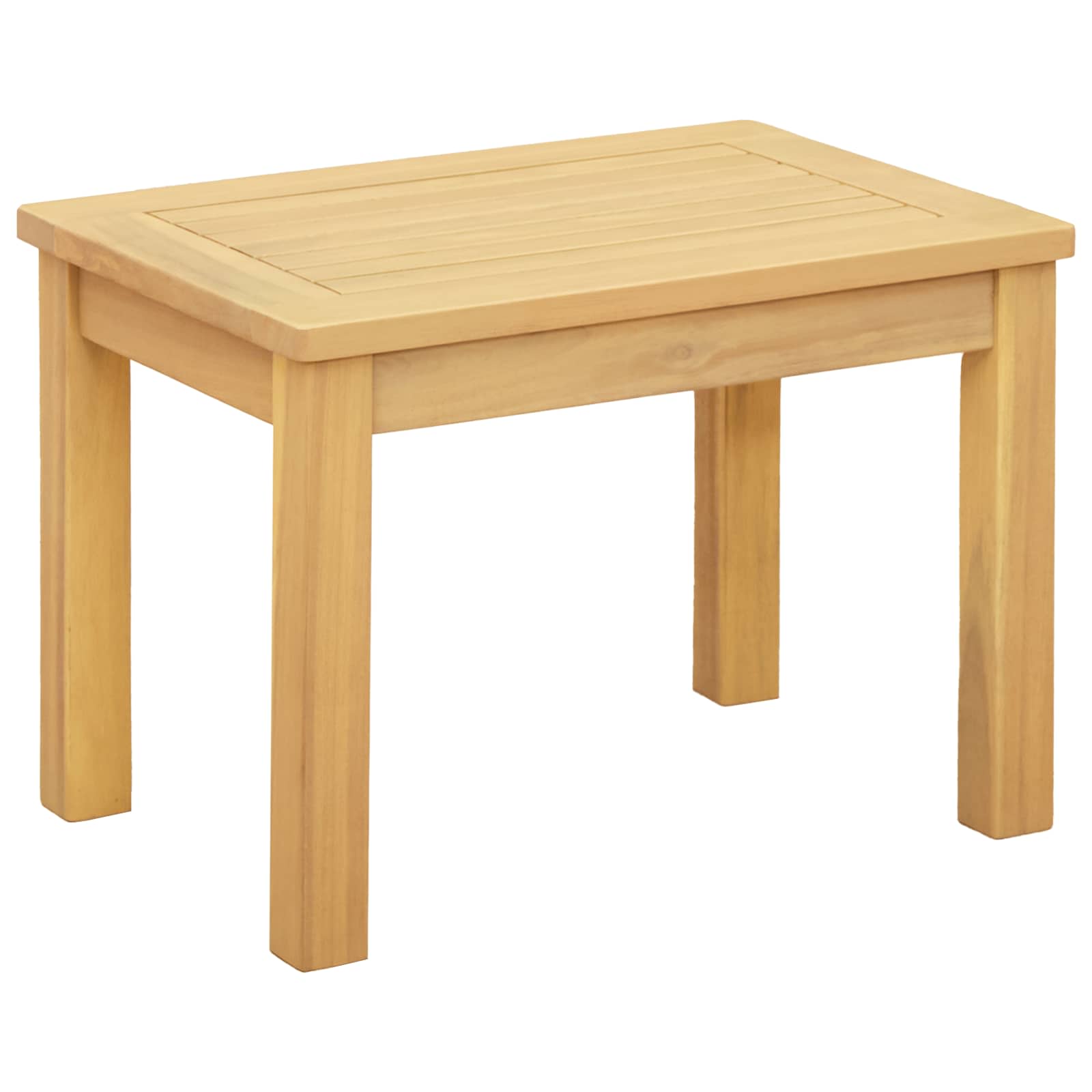 vidaXL Stolik kawowy Jasna akacja 50 x 35 x 36 cm Lite Drewno Akacji
