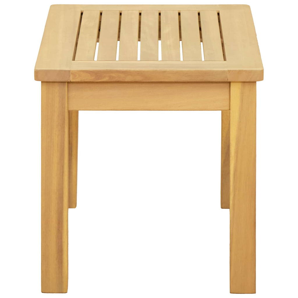 vidaXL Stolik kawowy Jasna akacja 50 x 35 x 36 cm Lite Drewno Akacji