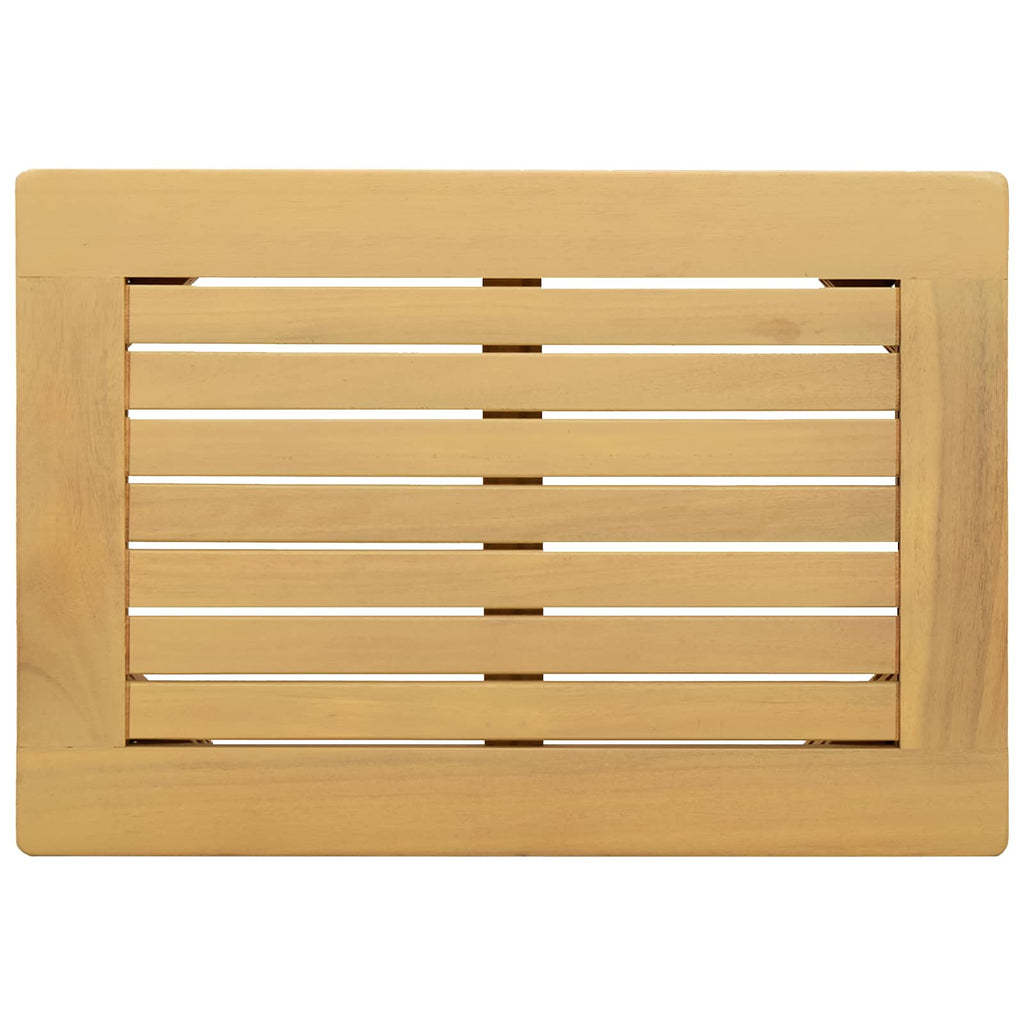 vidaXL Stolik kawowy Jasna akacja 50 x 35 x 36 cm Lite Drewno Akacji