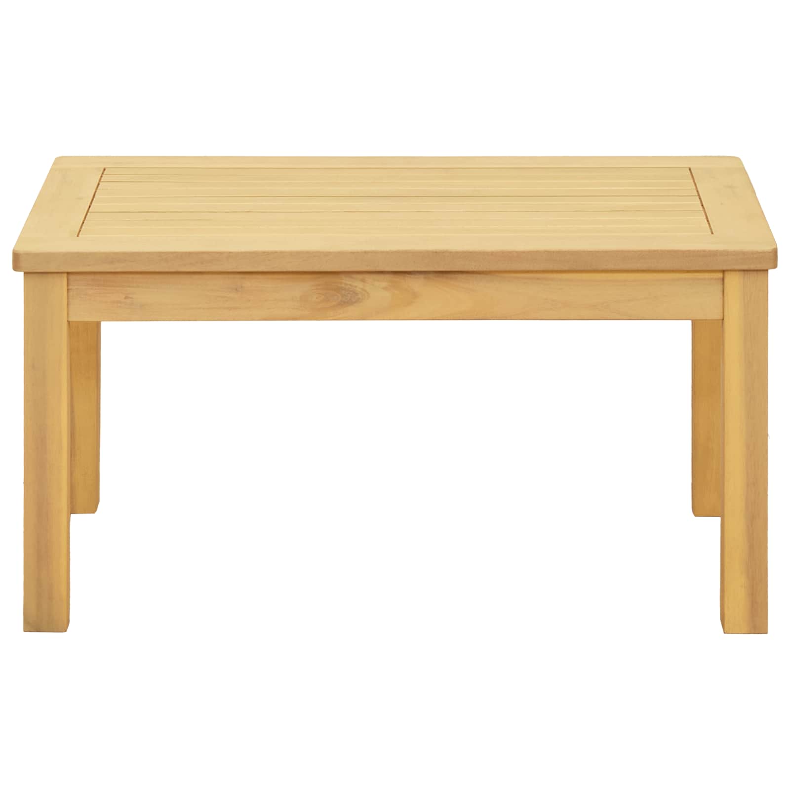 vidaXL Stolik kawowy Jasna akacja 70 x 40 x 36 cm Lite Drewno Akacji