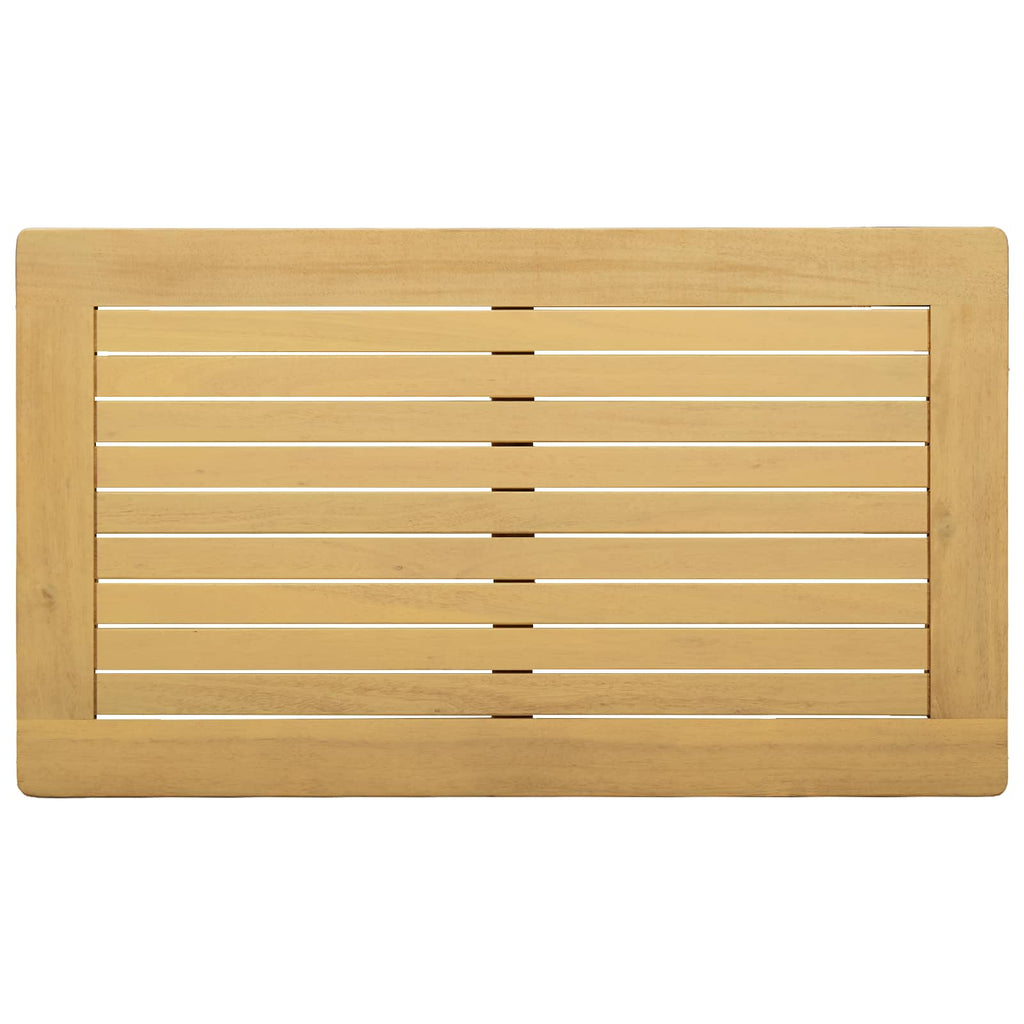 vidaXL Stolik kawowy Jasna akacja 70 x 40 x 36 cm Lite Drewno Akacji