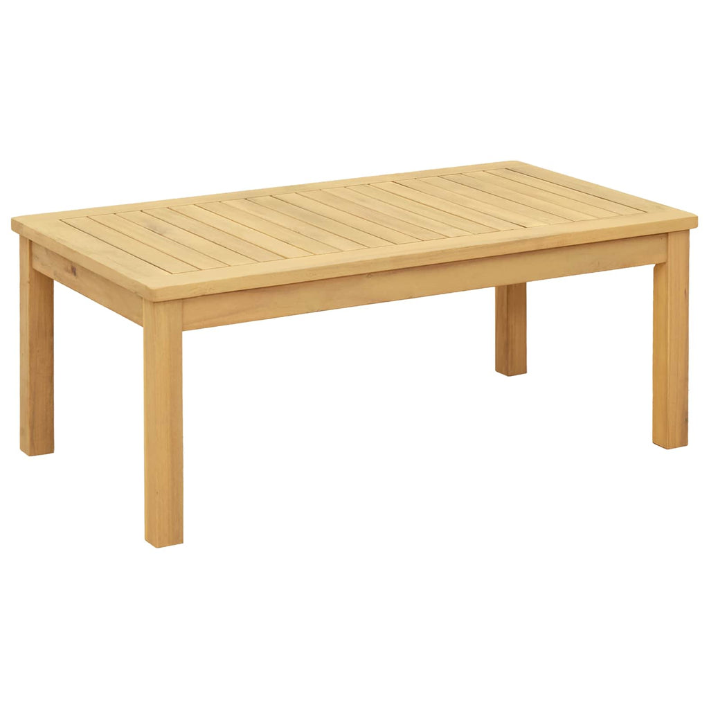 vidaXL Stolik kawowy Jasna akacja 90 x 50 x 36 cm Lite Drewno Akacji