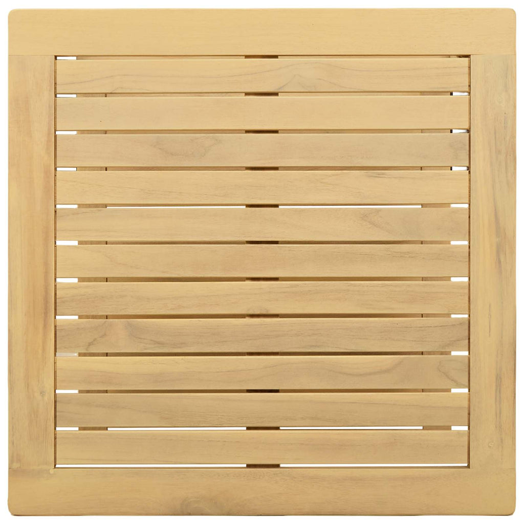 vidaXL Stolik boczny Olej Naturalny 60 x 60 x 45 cm Lite Drewno Akacji
