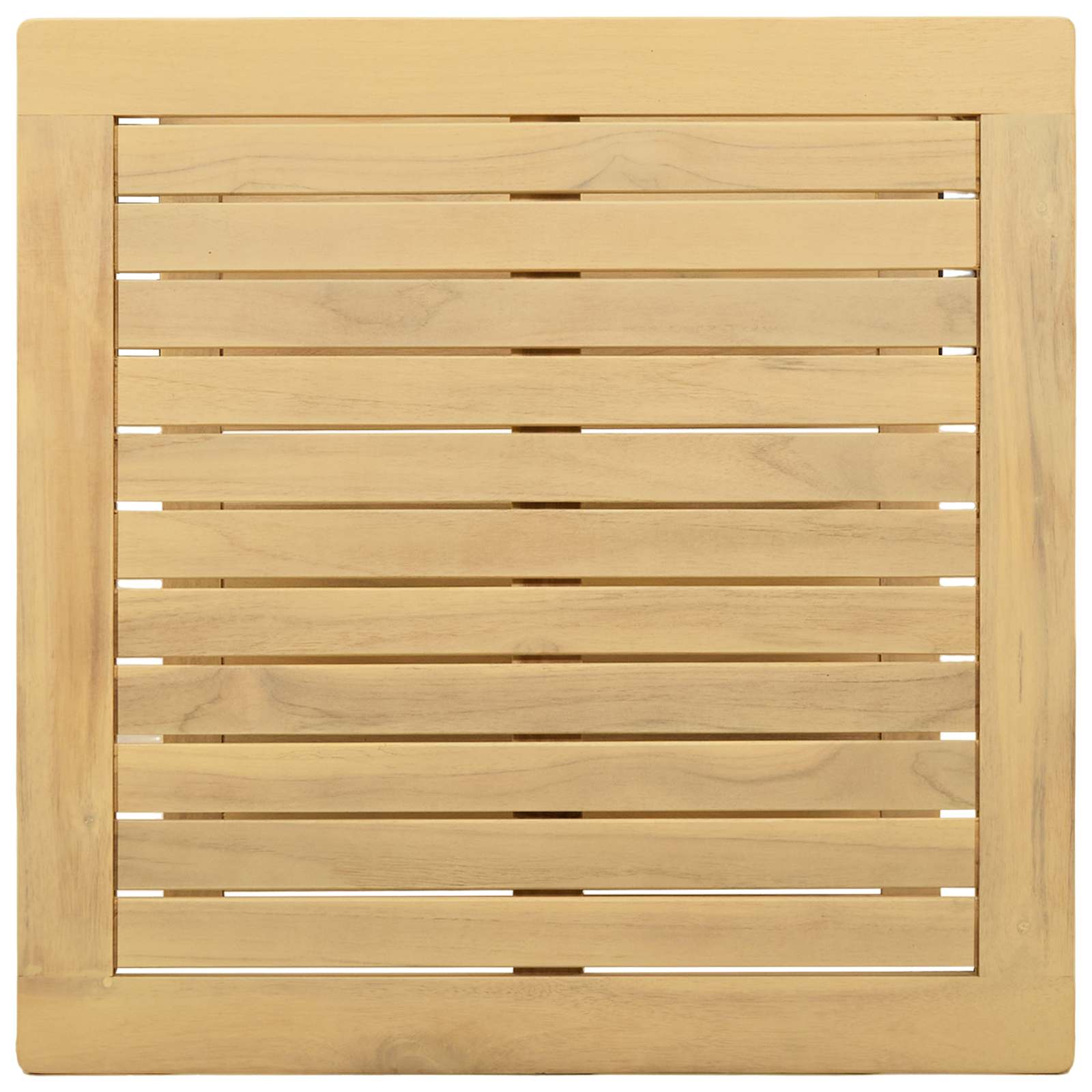 vidaXL Stolik boczny Olej Naturalny 60 x 60 x 45 cm Lite Drewno Akacji