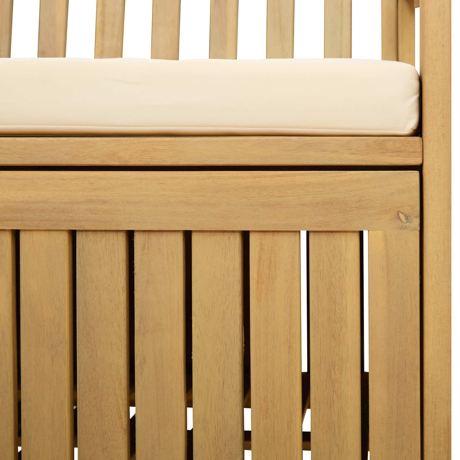 vidaXL Ławka z miejscem do przechowywania 2 -Seater 120 x 63 x 84 cm