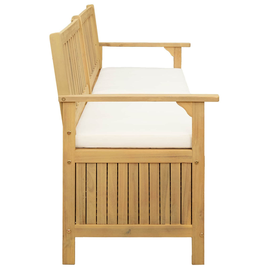 vidaXL Ławka z miejscem do przechowywania 2 -Seater 170 x 63 x 84 cm