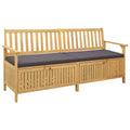 vidaXL Ławka z miejscem do przechowywania 2 -Seater 170 x 63 x 84 cm