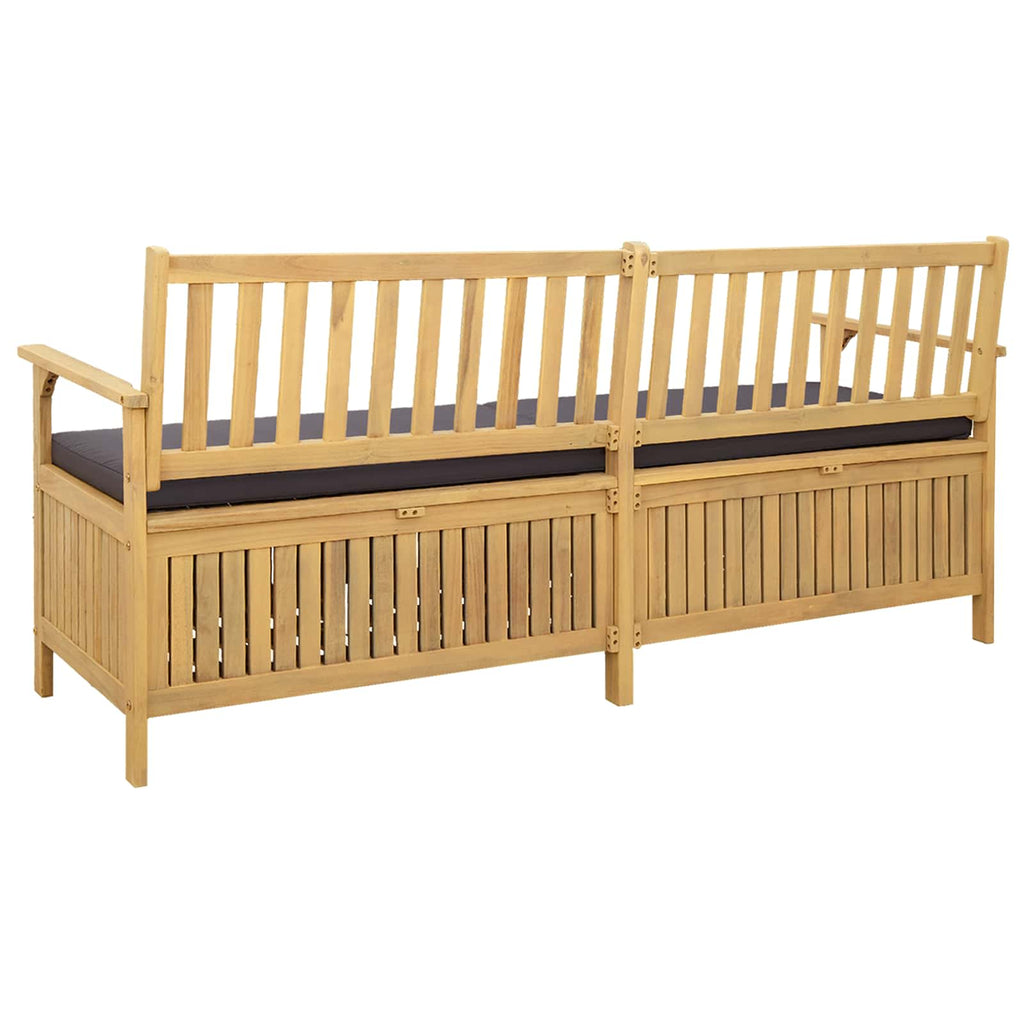 vidaXL Ławka z miejscem do przechowywania 2 -Seater 170 x 63 x 84 cm