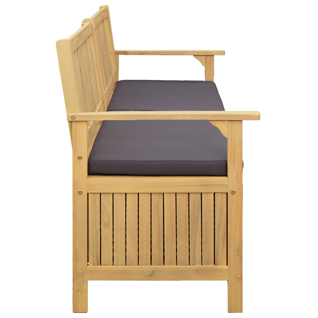 vidaXL Ławka z miejscem do przechowywania 2 -Seater 170 x 63 x 84 cm