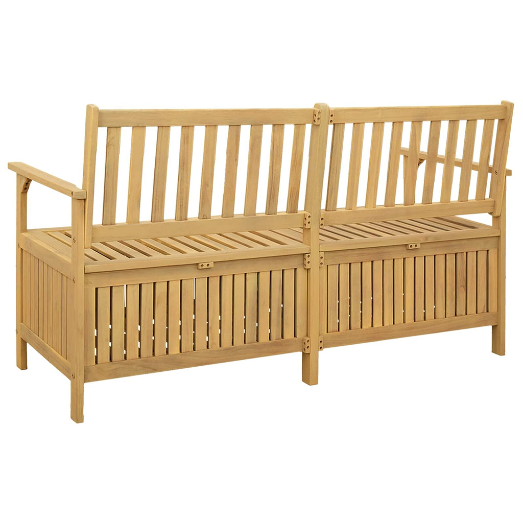 vidaXL Ławka z miejscem do przechowywania 2 -Seater 148 x 63 x 84 cm