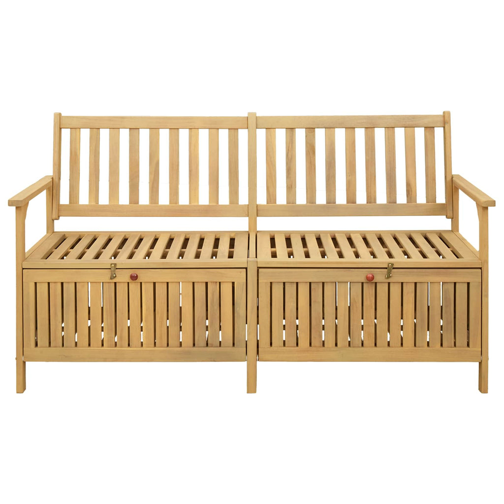 vidaXL Ławka z miejscem do przechowywania 2 -Seater 148 x 63 x 84 cm