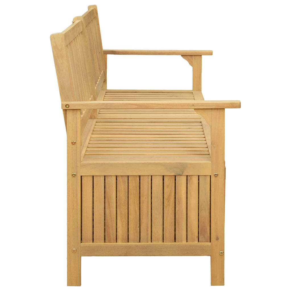 vidaXL Ławka z miejscem do przechowywania 2 -Seater 148 x 63 x 84 cm