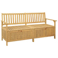 vidaXL Ławka z miejscem do przechowywania 2 -Seater 170 x 63 x 84 cm