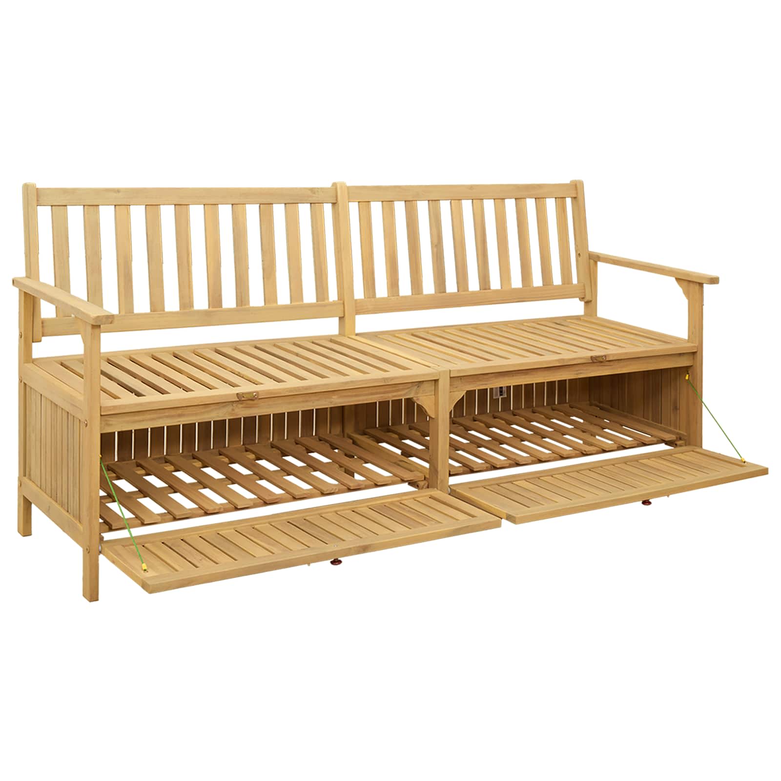 vidaXL Ławka z miejscem do przechowywania 2 -Seater 170 x 63 x 84 cm