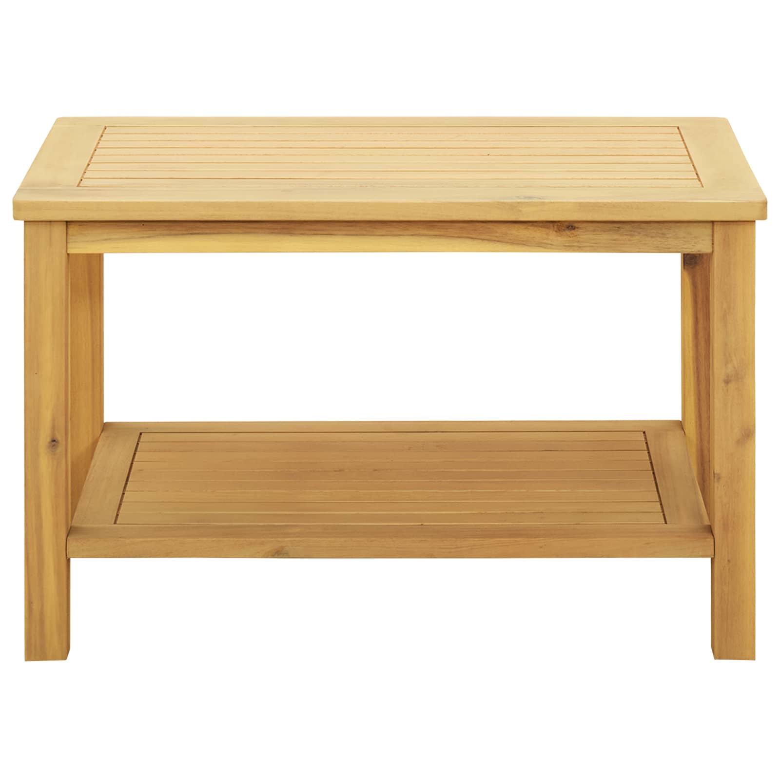 vidaXL Stolik boczny Olej Naturalny 70 x 40 x 45 cm Lite Drewno Akacji
