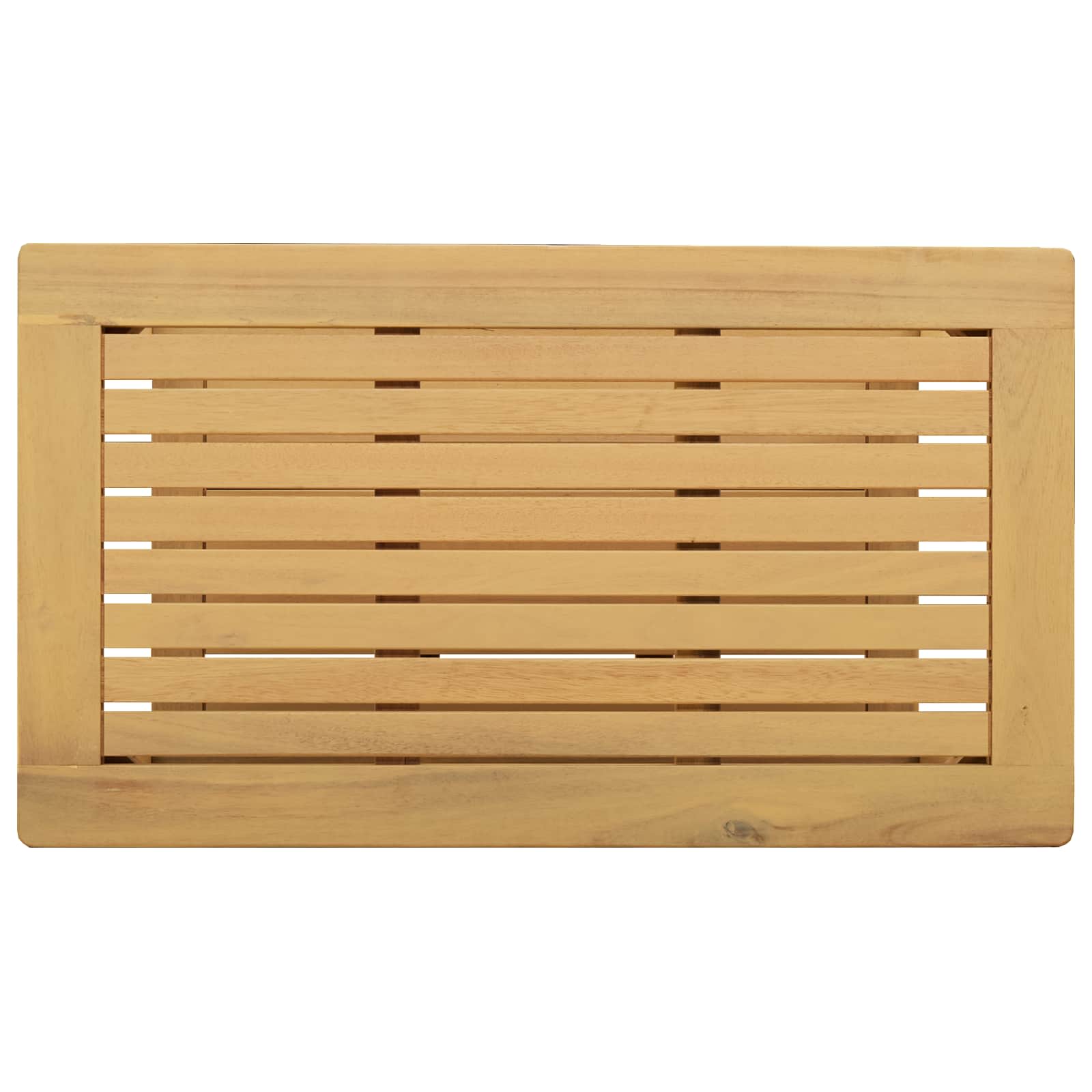 vidaXL Stolik boczny Olej Naturalny 70 x 40 x 45 cm Lite Drewno Akacji