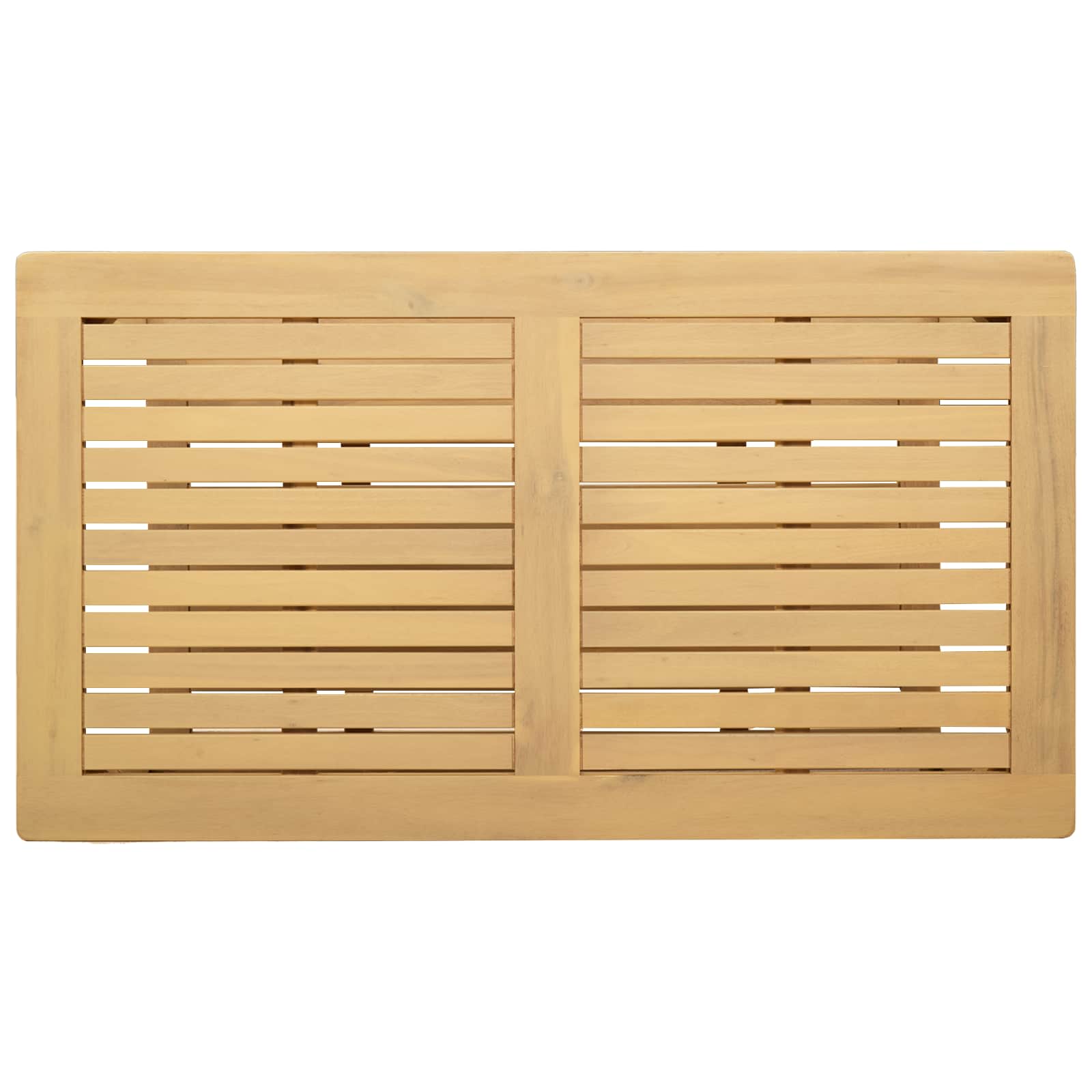 vidaXL Stolik boczny Olej Naturalny 90 x 50 x 45 cm Lite Drewno Akacji