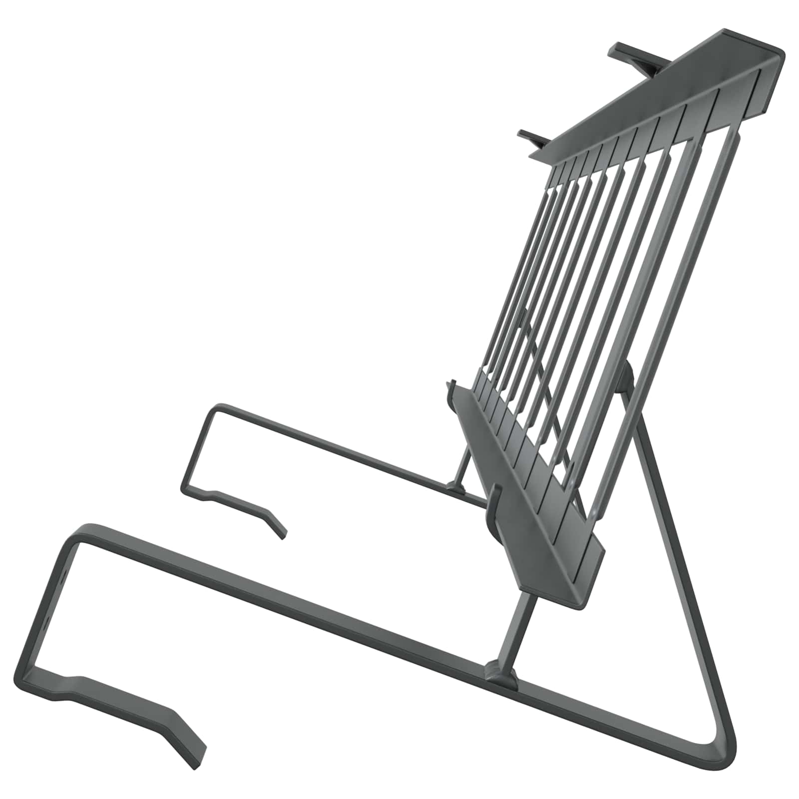 vidaXL Stróż śniegu na dachu Antracyt 100 x 29,5 x 34,5 cm Stal