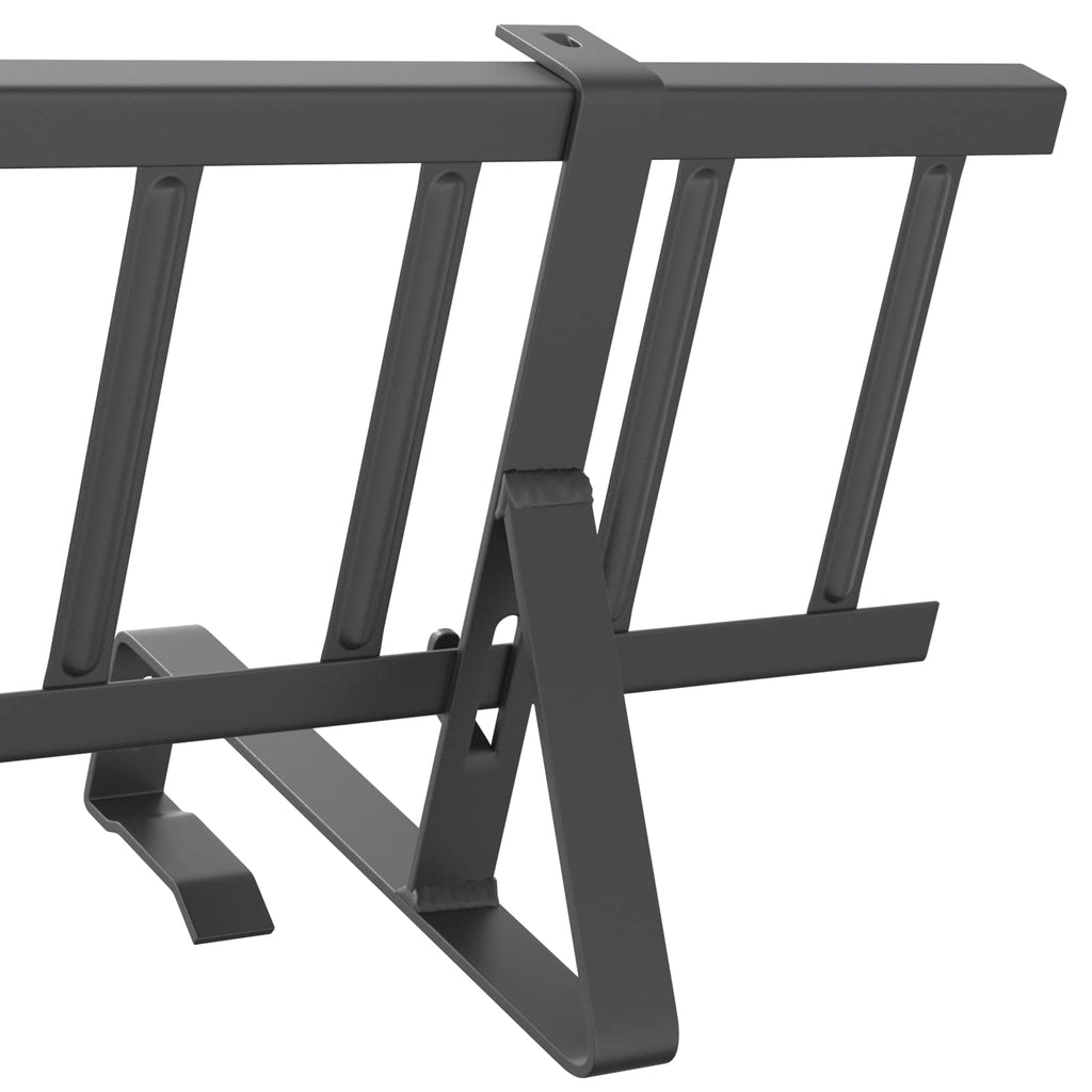 vidaXL Stróż śniegu na dachu Antracyt 300 x 29,5 x 34,5 cm Stal