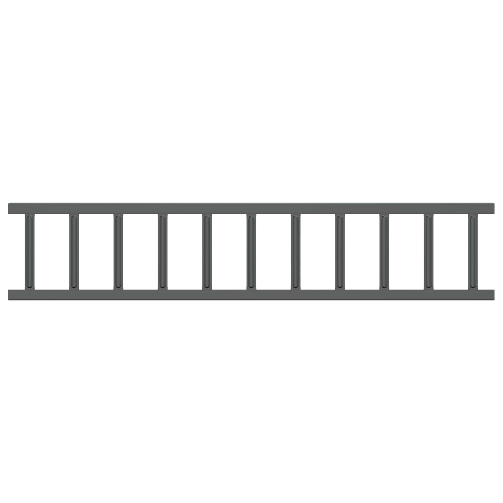vidaXL Stróż śniegu na dachu Antracyt 300 x 2,5 x 20 cm Stal