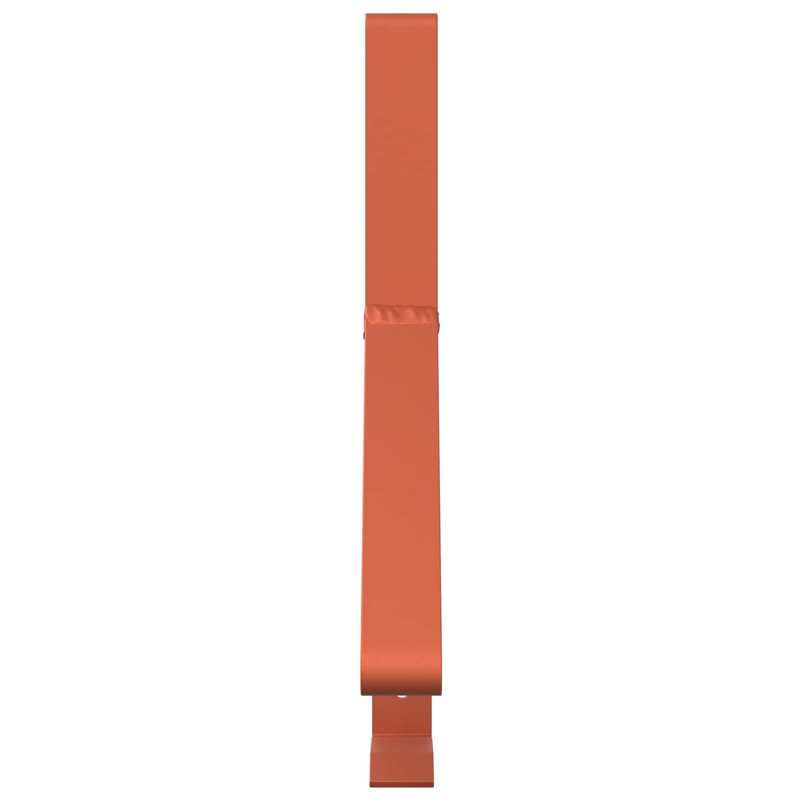 vidaXL Wsparcie dla zabezpieczenia śniegu 12 pcs Czerwony Stal