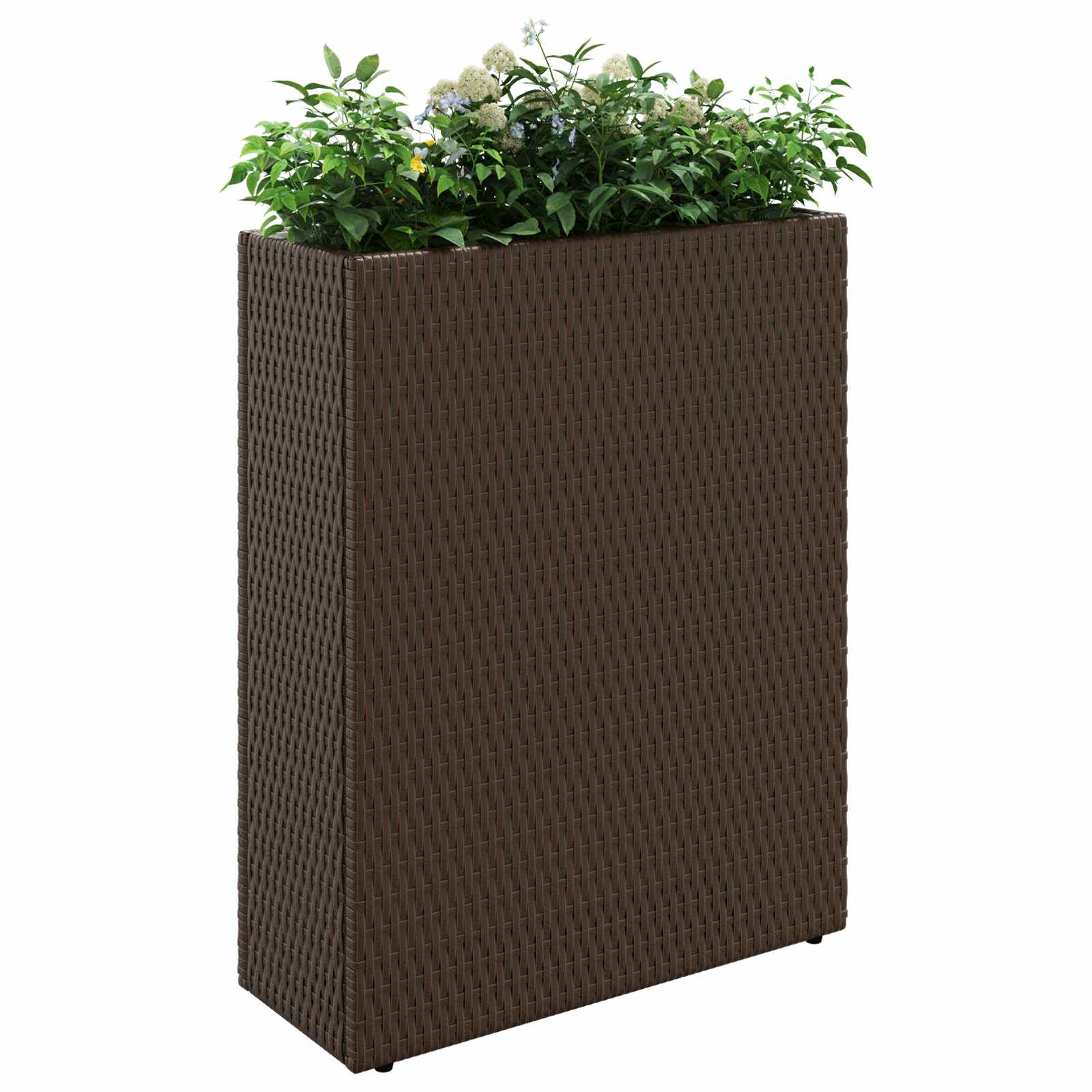 vidaXL Wysoki Doniczka 55 x 22 x 70 cm Tak