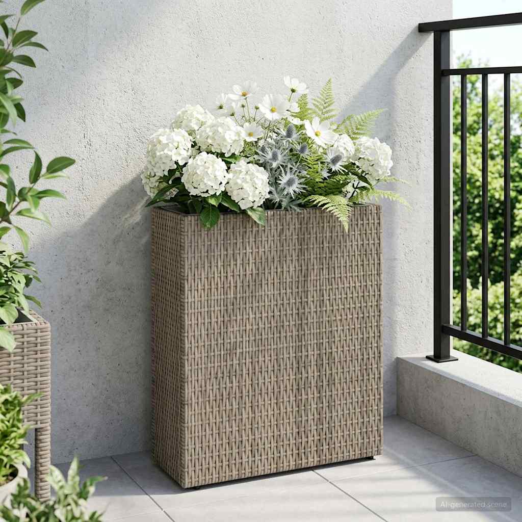 vidaXL Wysoki Doniczka 55 x 22 x 70 cm Tak