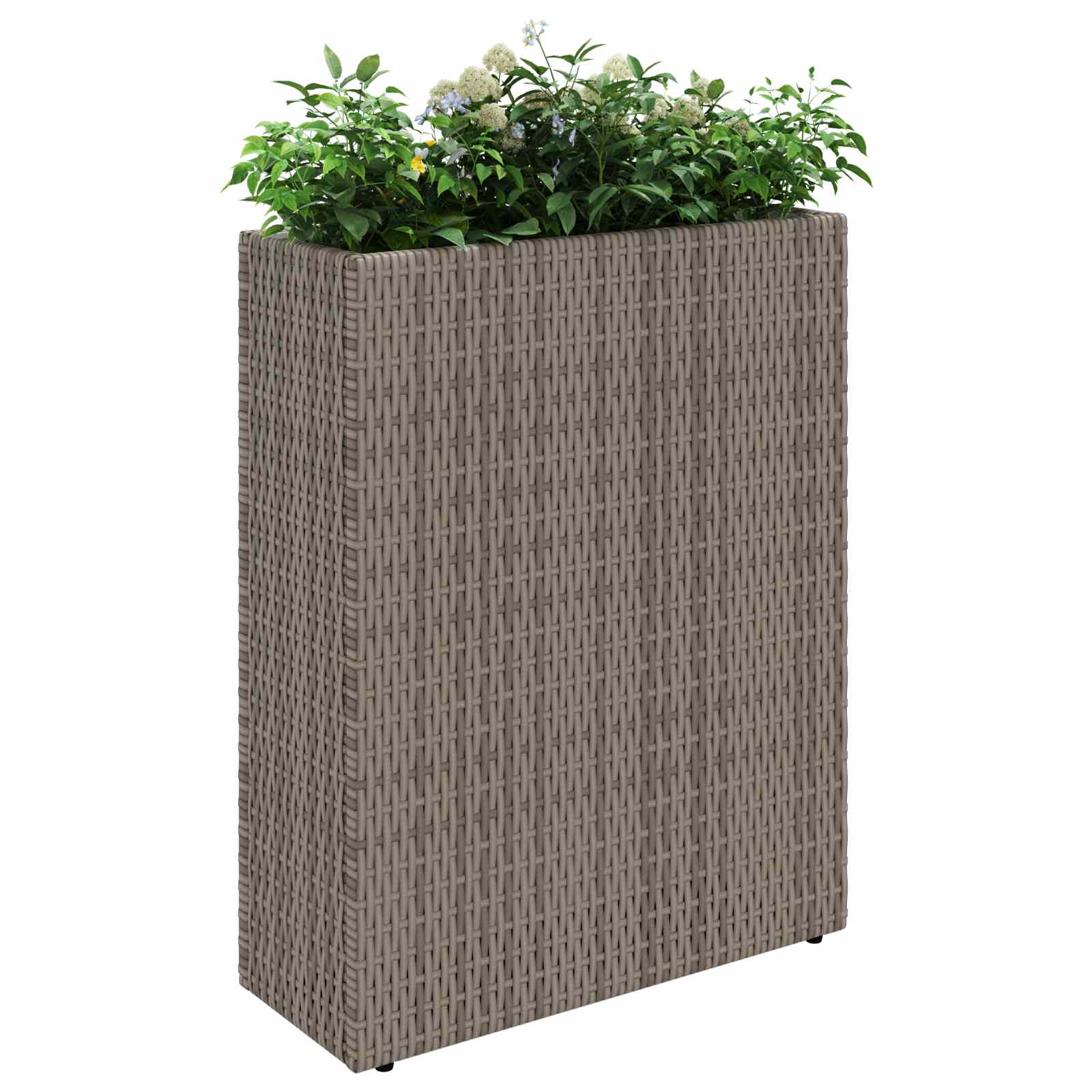 vidaXL Wysoki Doniczka 55 x 22 x 70 cm Tak