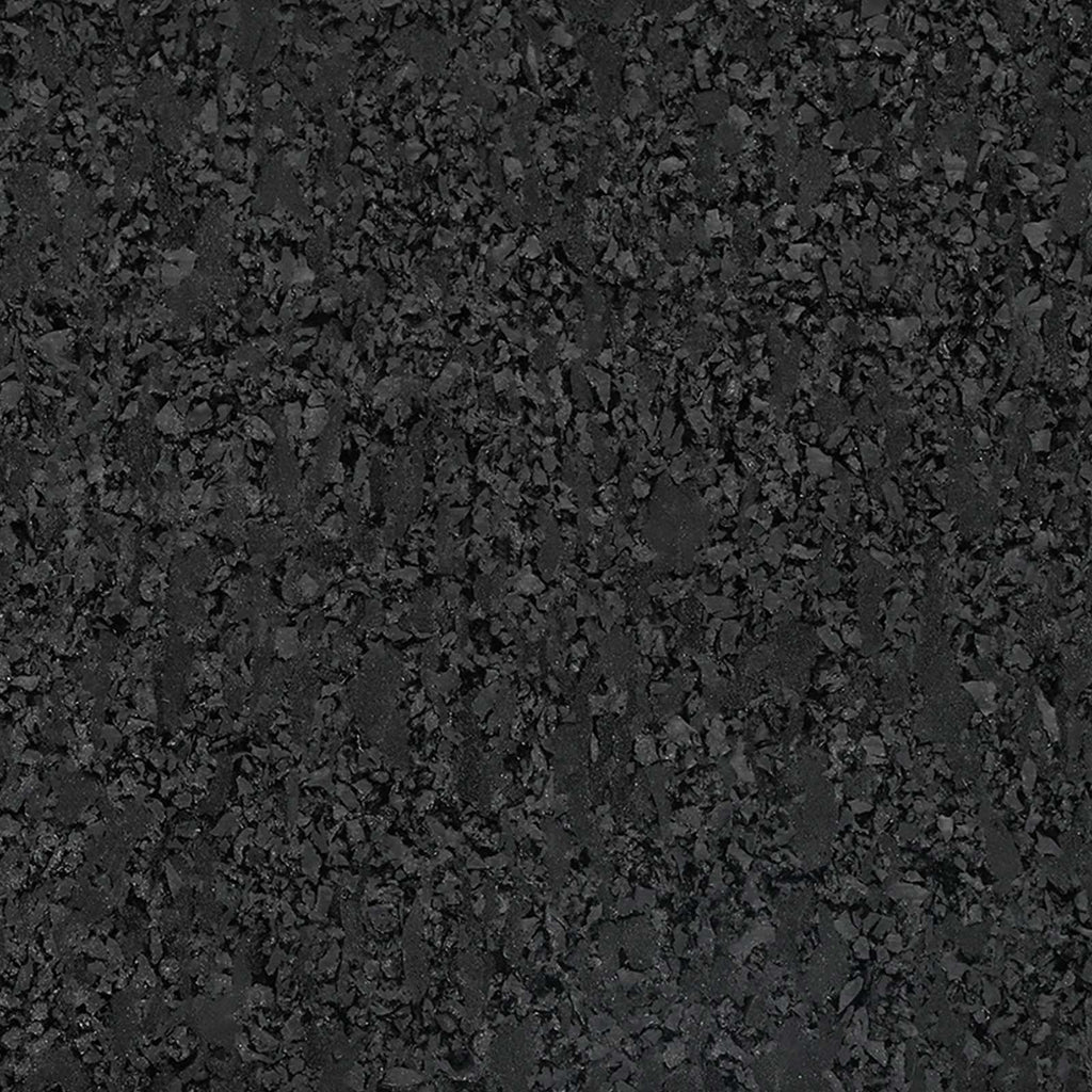 vidaXL Pad Patio z Granulatem Gumowym Czarny 9 x 9 x 0,6 cm Guma