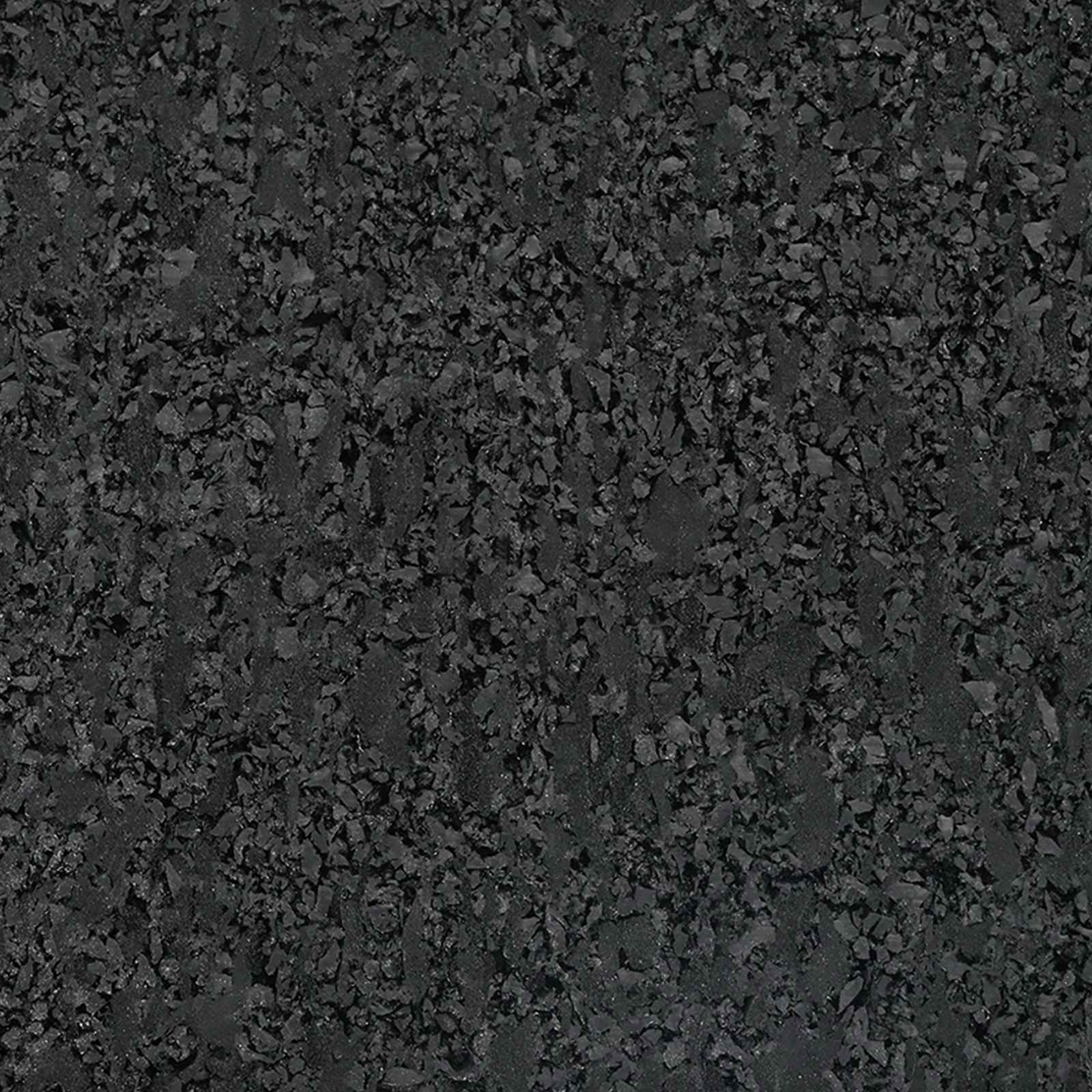 vidaXL Pad Patio z Granulatem Gumowym Czarny 6 x 9 x 0,6 cm Guma