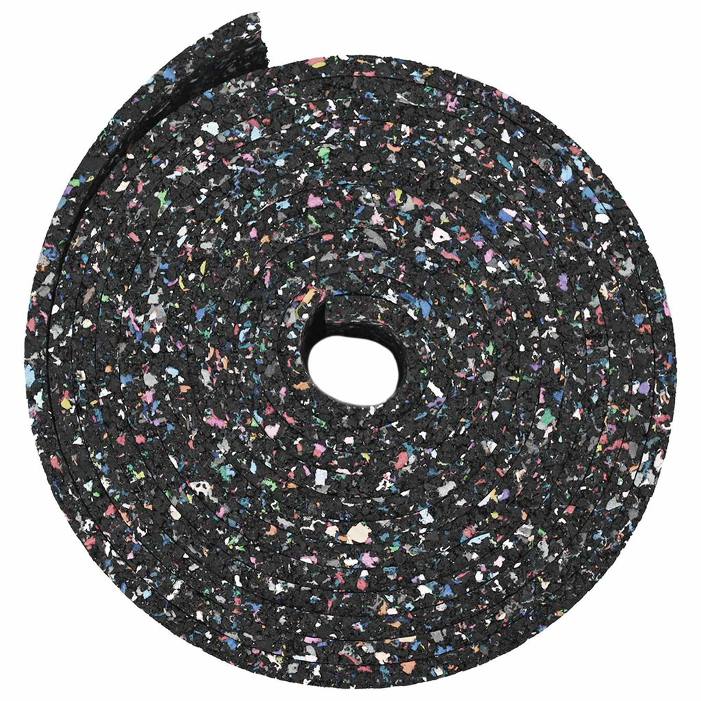 vidaXL Rolka granulatu gumowego Czarny 1000 x 8 x 0,3 cm Guma