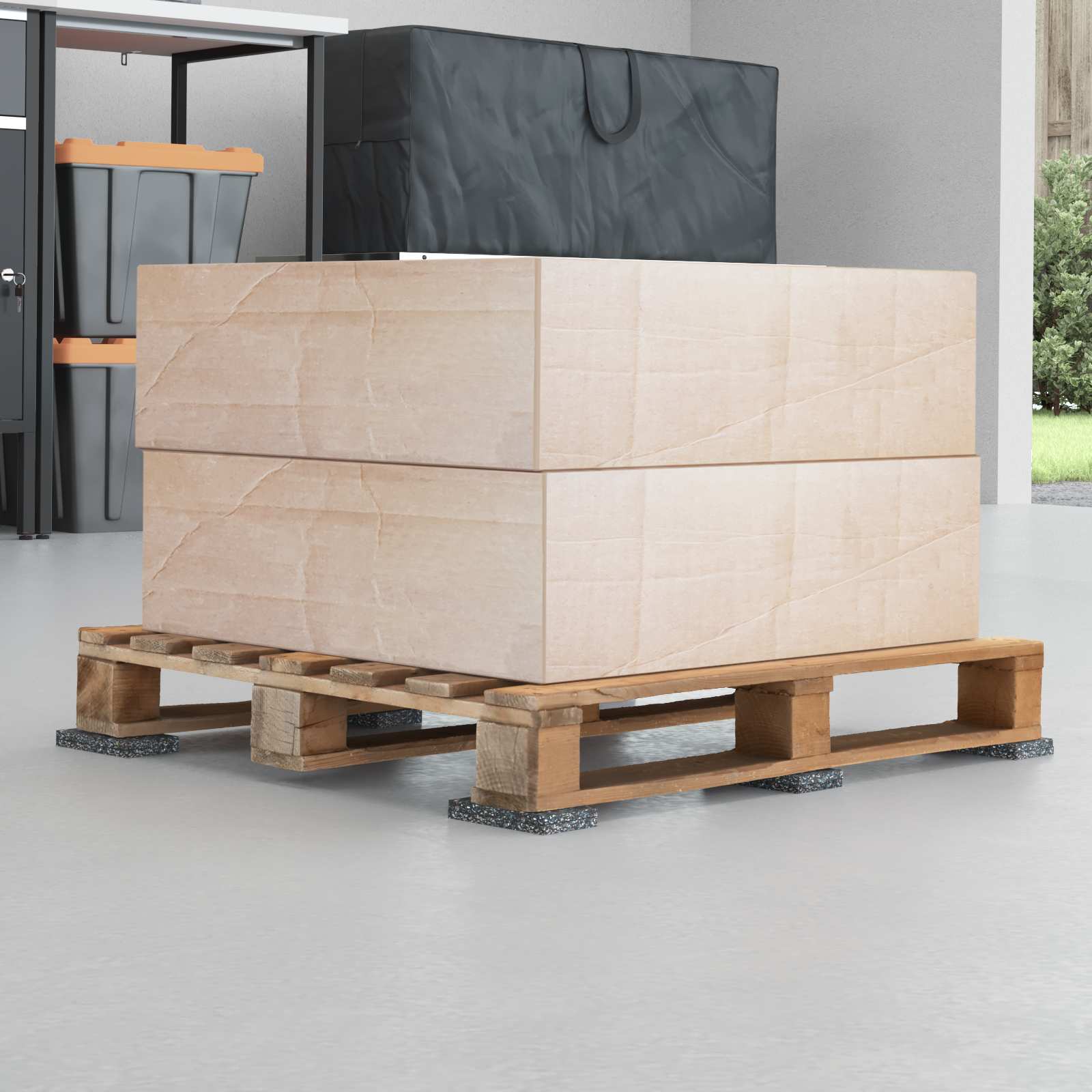 vidaXL Rolka granulatu gumowego Czarny 1000 x 8 x 0,8 cm Guma