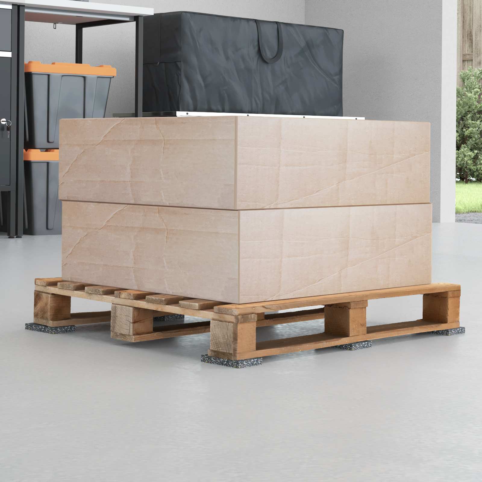 vidaXL Rolka granulatu gumowego Czarny 2000 x 8 x 0,8 cm Guma