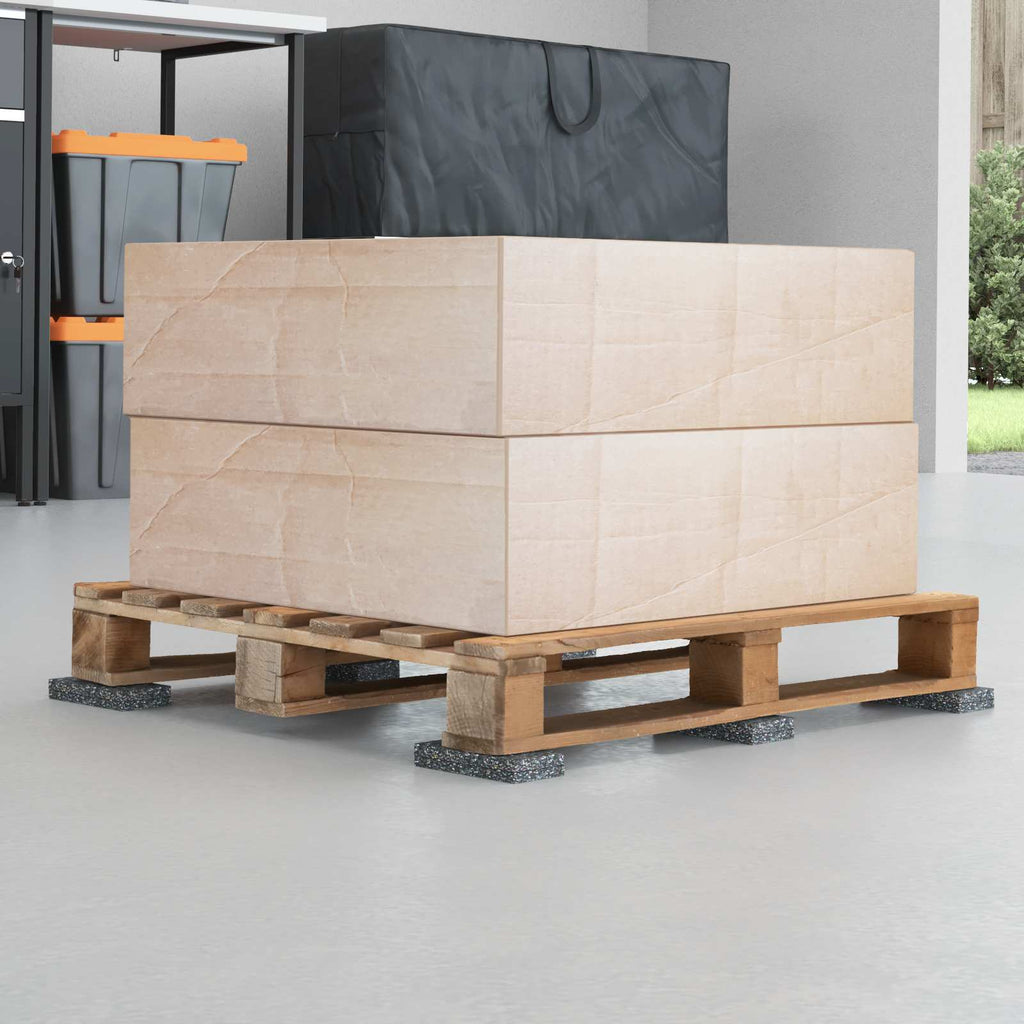vidaXL Rolka granulatu gumowego Czarny 500 x 10 x 0,8 cm Guma